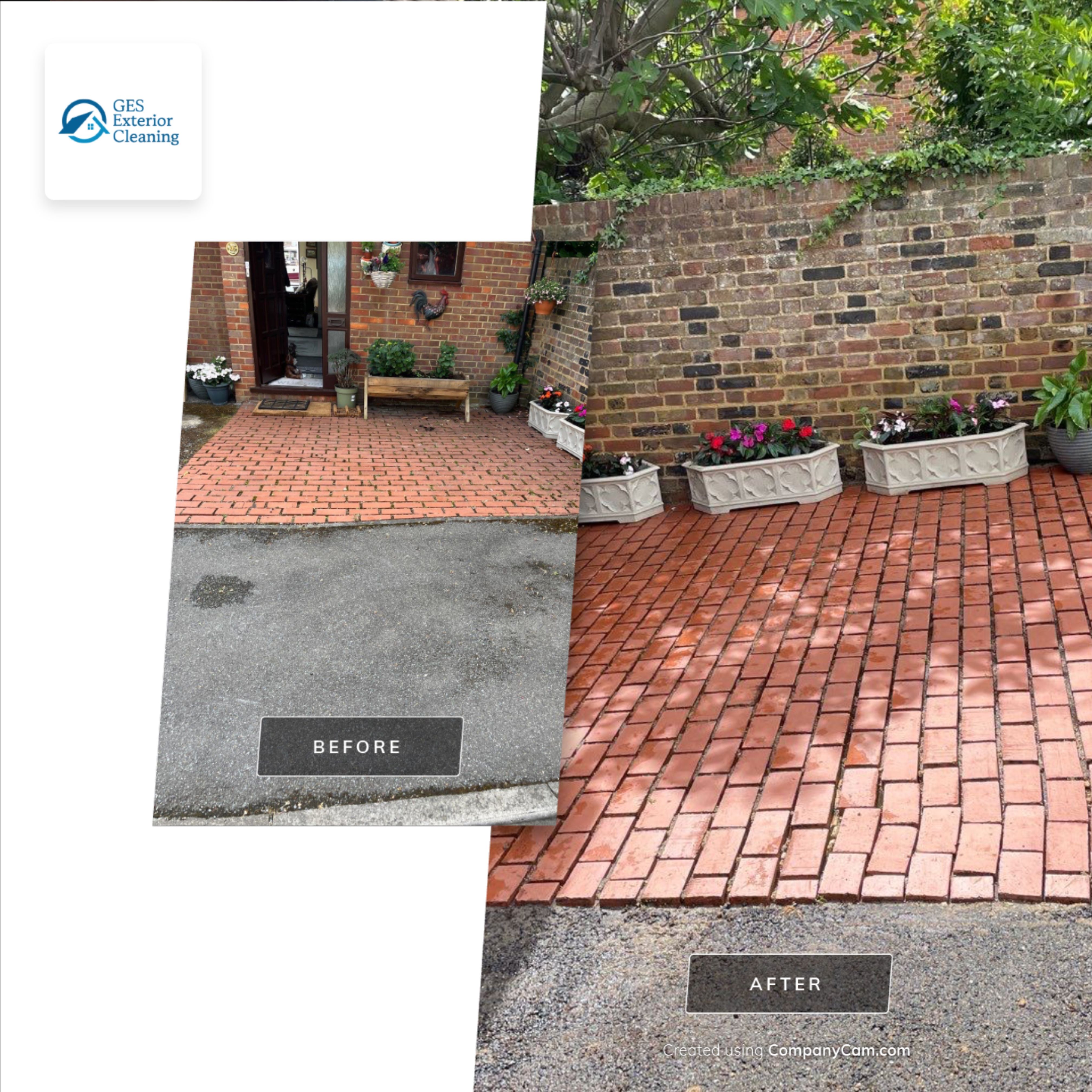 Riverside Patio and Drive Clean by Ges Exterior Cleaning ltd