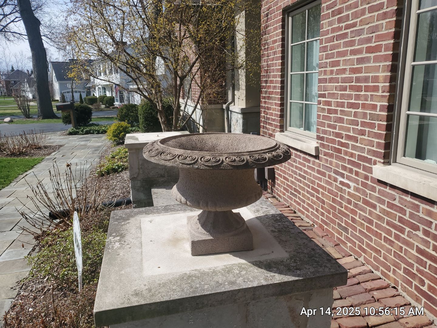 bluestone using Algaecide, soft wash soap by Northern Power Washing LLC.