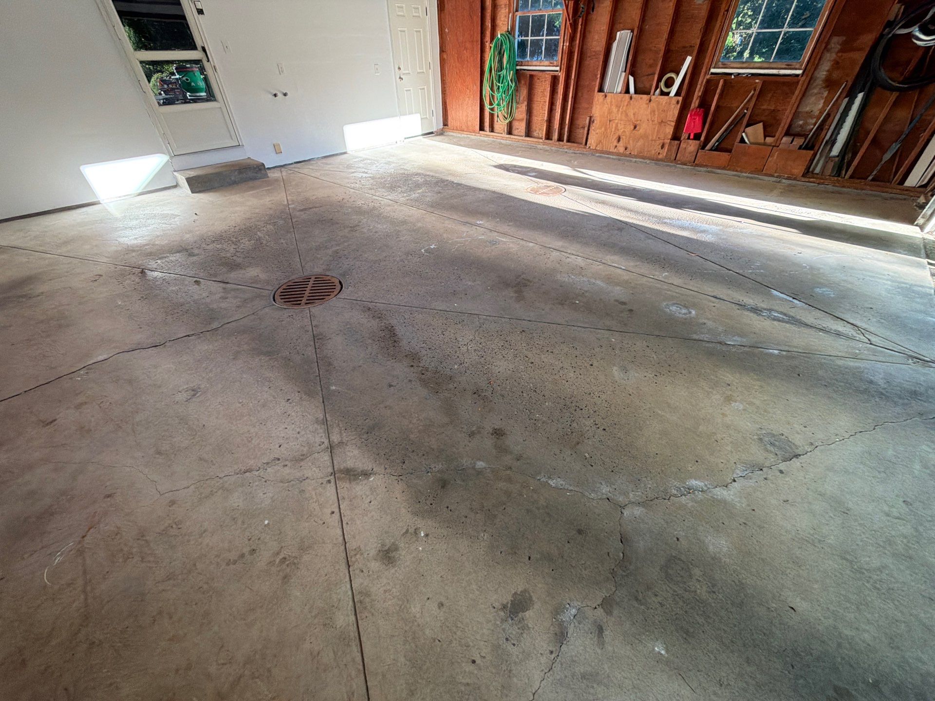 Vintage Silverado Garage Coating by NG Masonry & Construction LLC