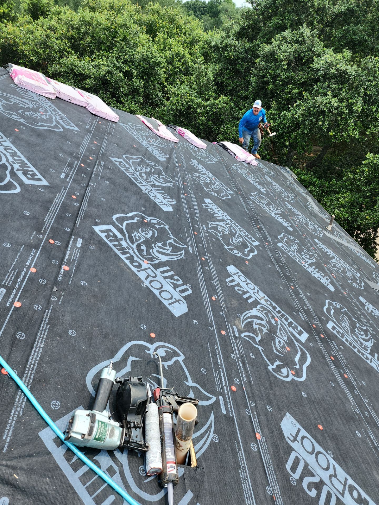 Residential Roofing Repair using Owen's Corning Duration (Lifetime) Shingles by Roof Repair Company