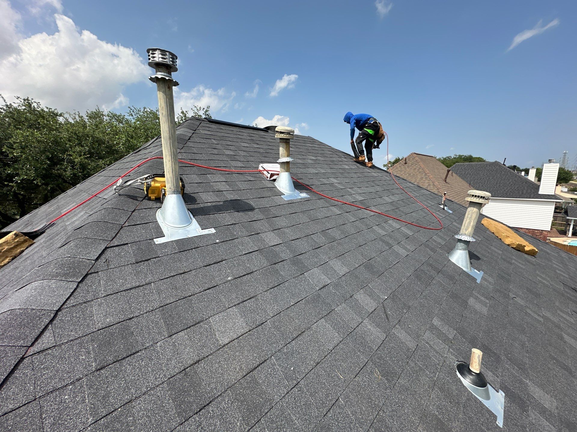 Project in Deer Park by Motion Roofing