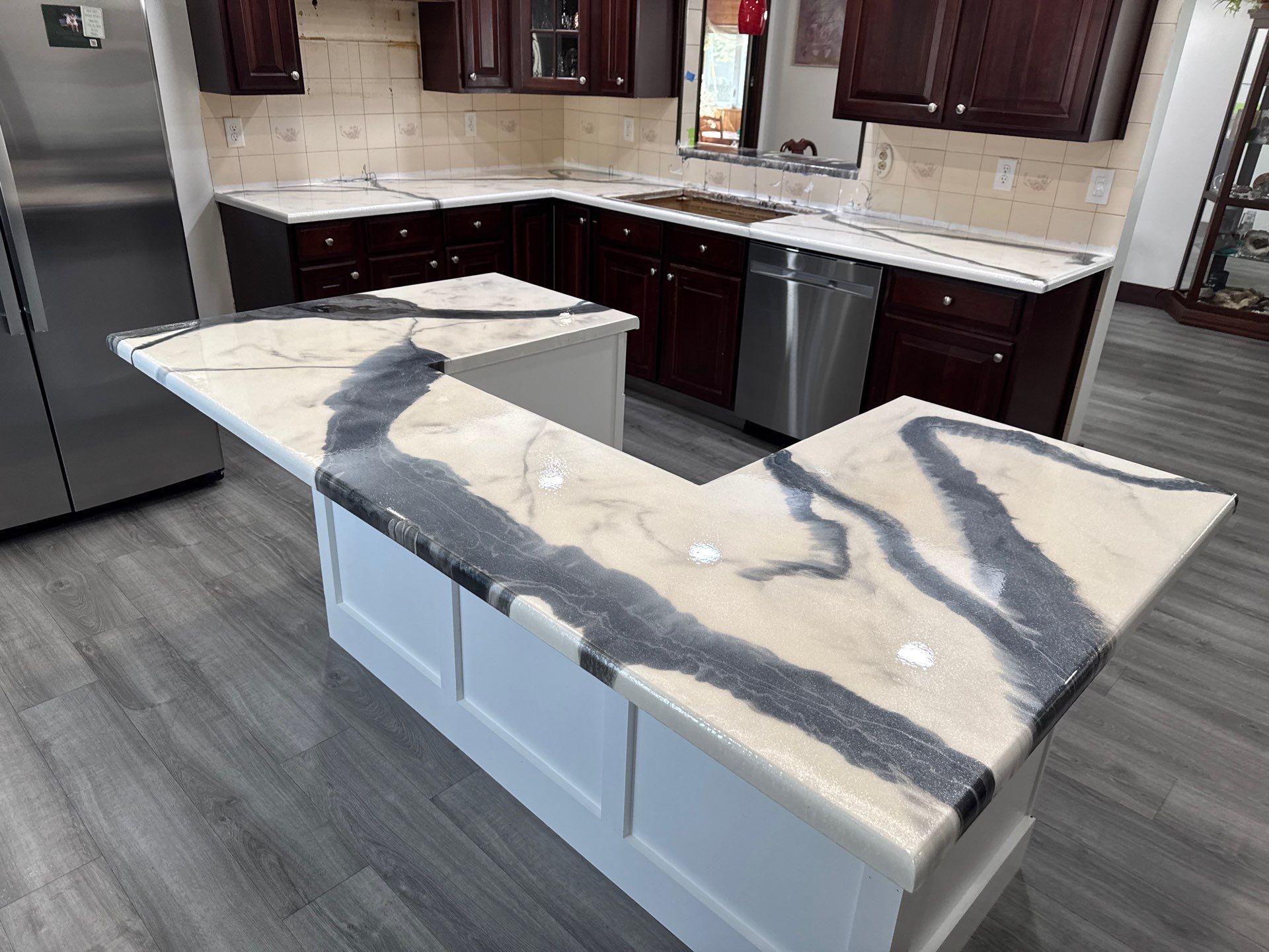 Countertop Transformation!! by Gordon Painting