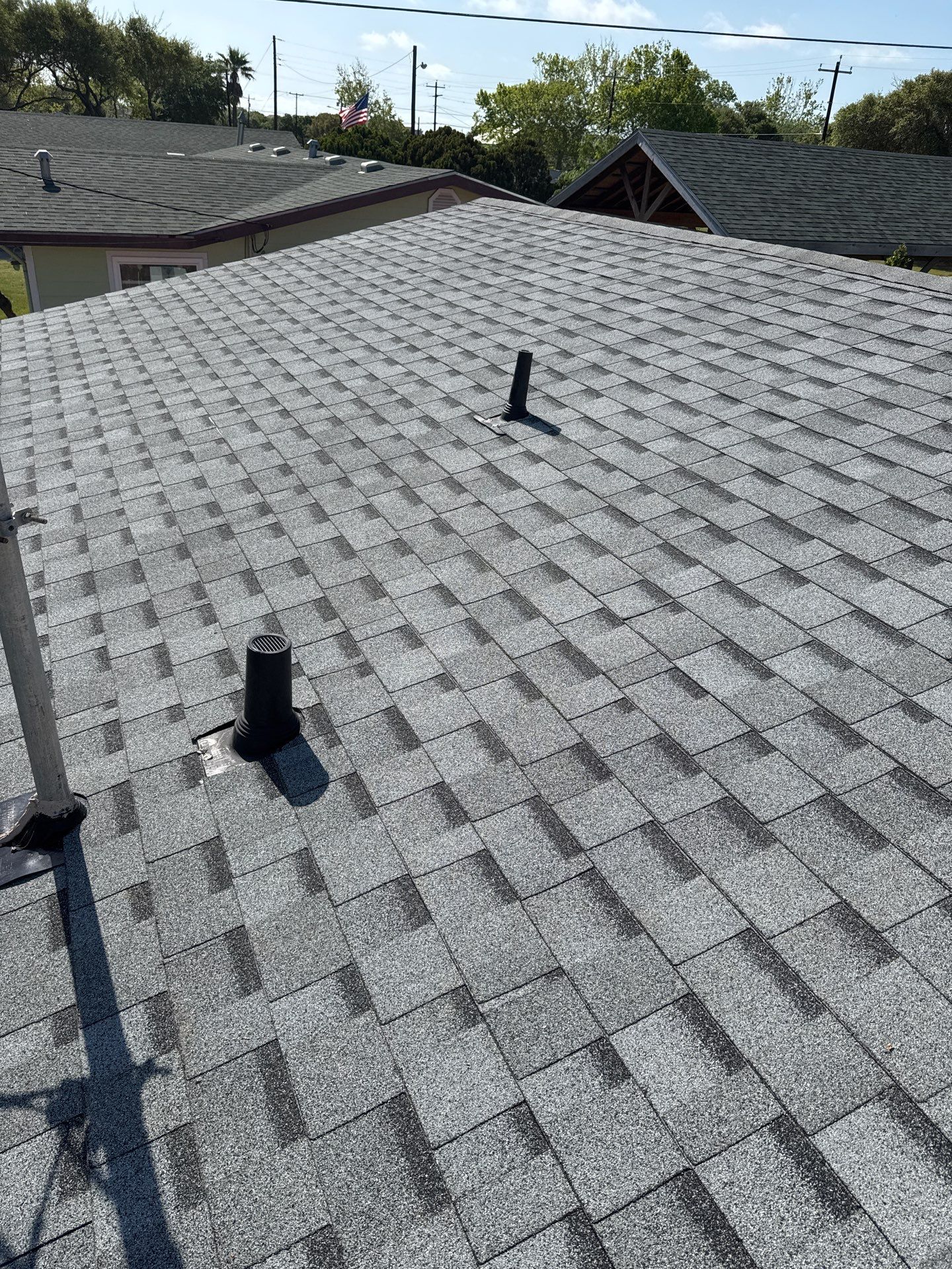 Perfectly Pink in Rockport Texas by Bayfront Roofing and Construction