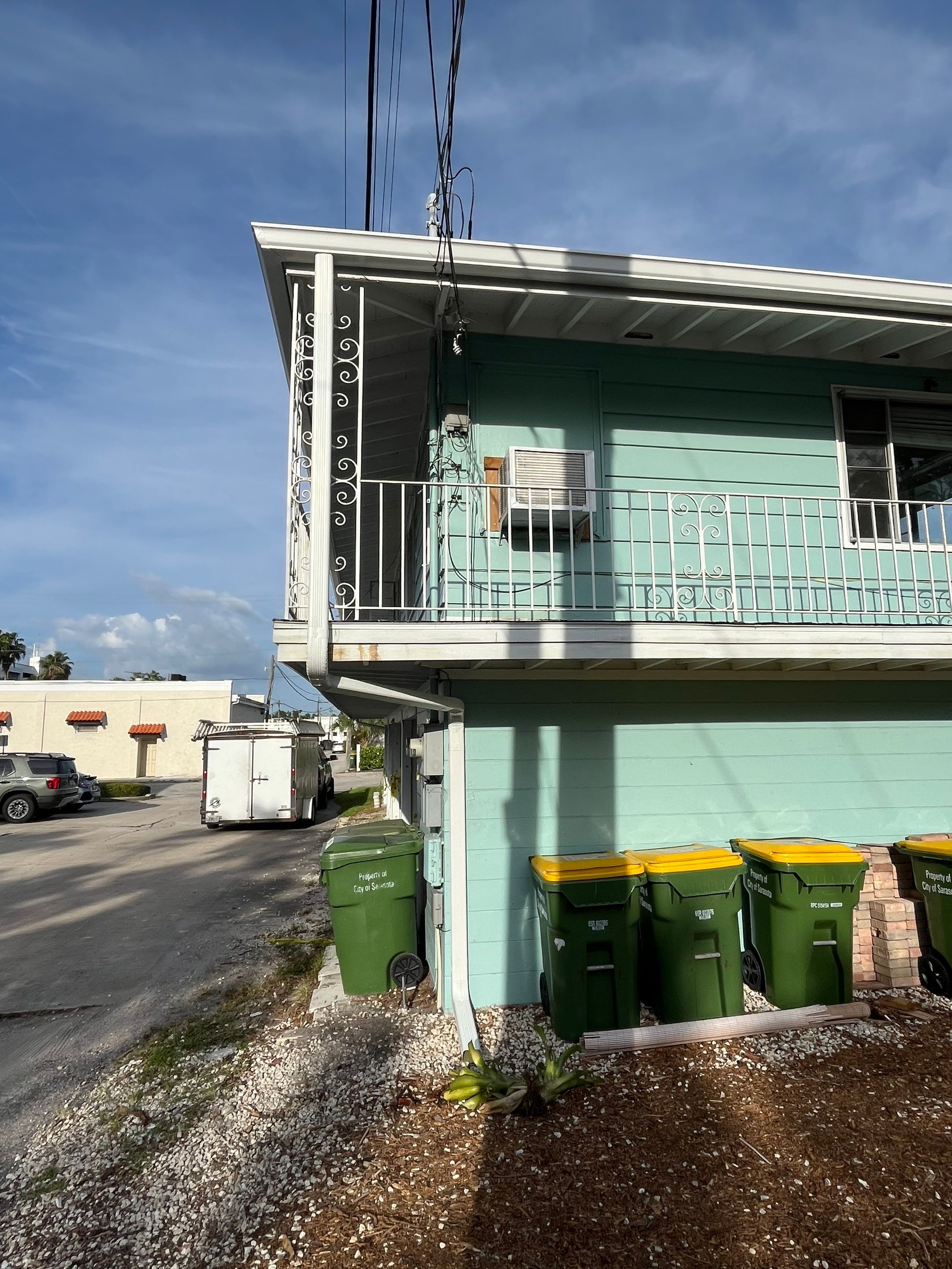 Gutter Replacement Before & After in Sarasota FL by Gutter Professors