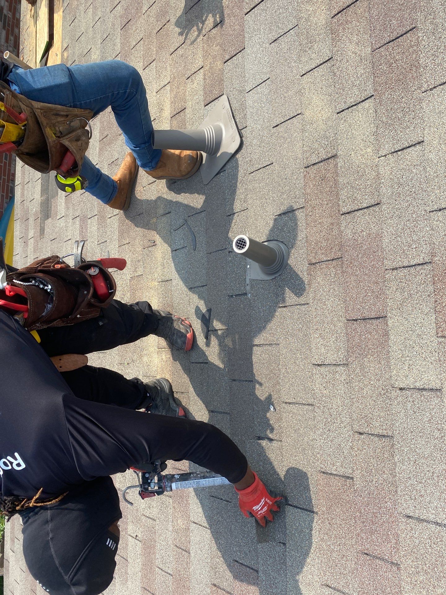 Hail Damage using Owen's Corning Duration (Lifetime) Shingles by Roof Repair Company