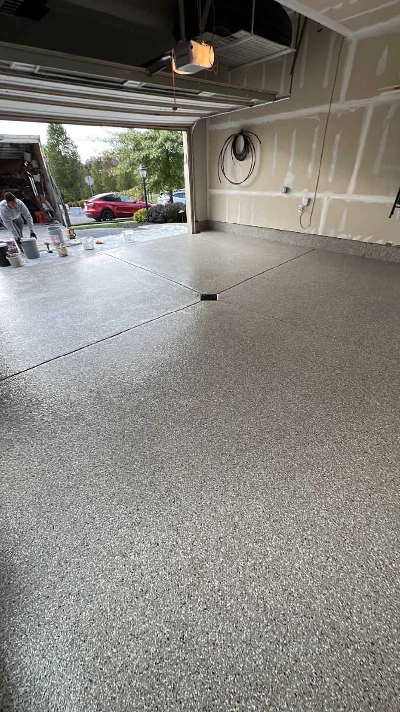 Garage Project in Pittsburgh by Floors in a Day, Inc