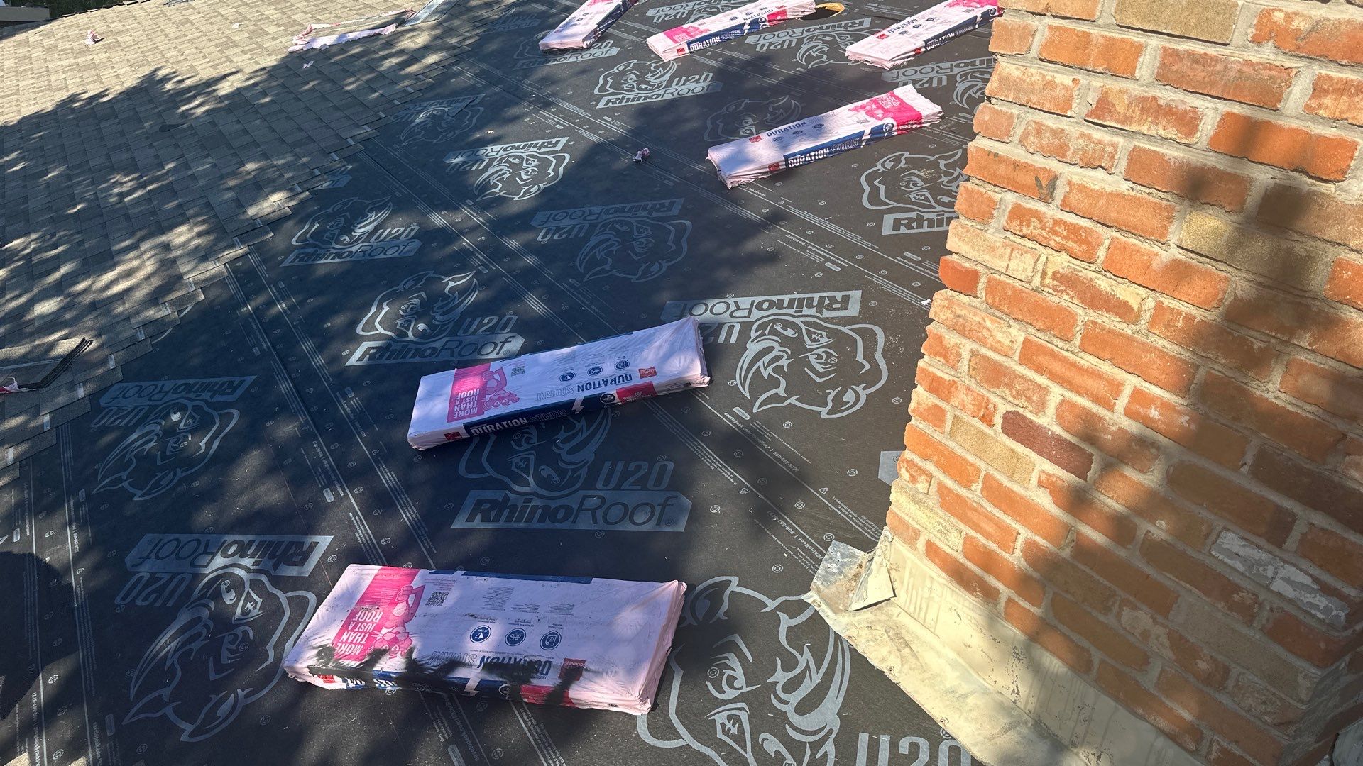 Residential Roofing Installation using Owens Corning ProArmor Synthetic Underlayment by Becker Roofing and Exteriors