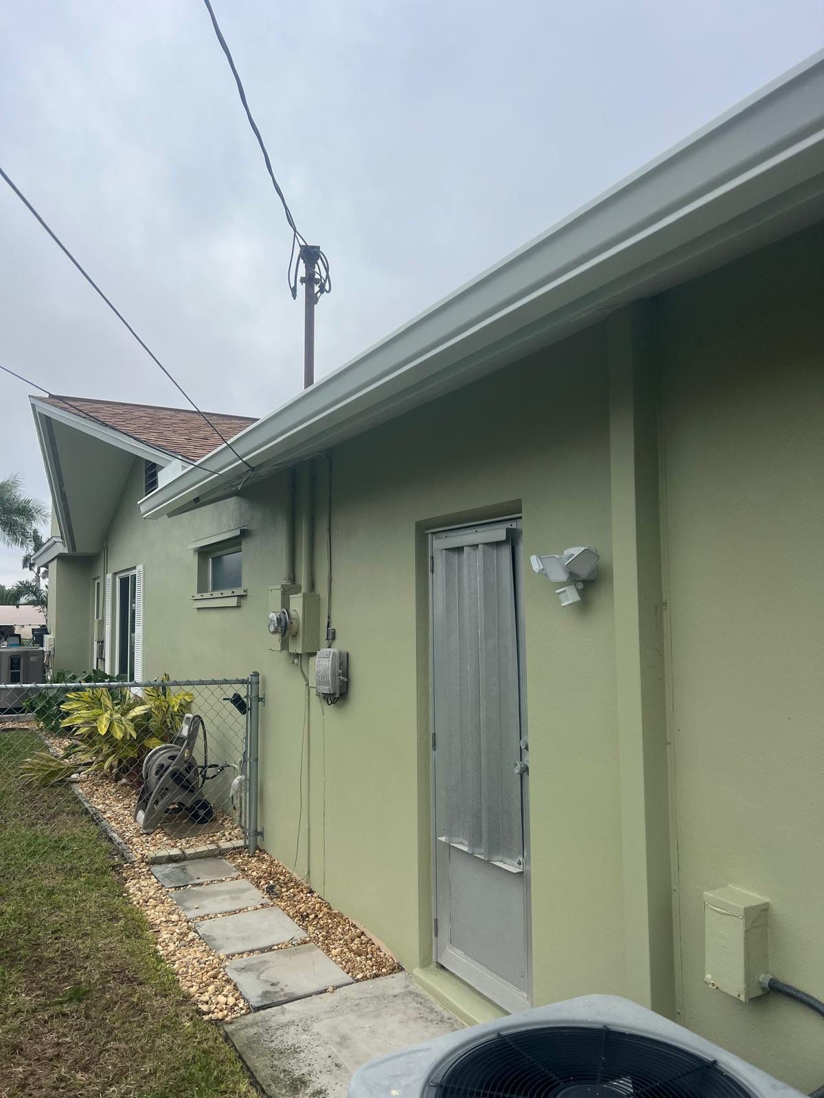 6-Inch Seamless Gutter Installation in Cape Coral FL by Gutter Professors