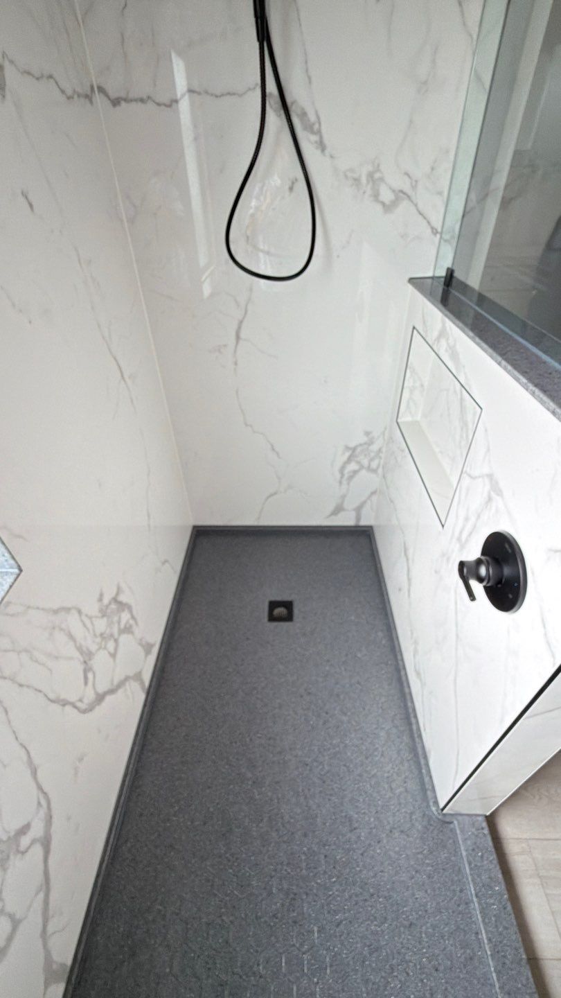 Northwest San Antonio Master Bathroom Large Shower Conversion by Legacy Bath and Kitchen