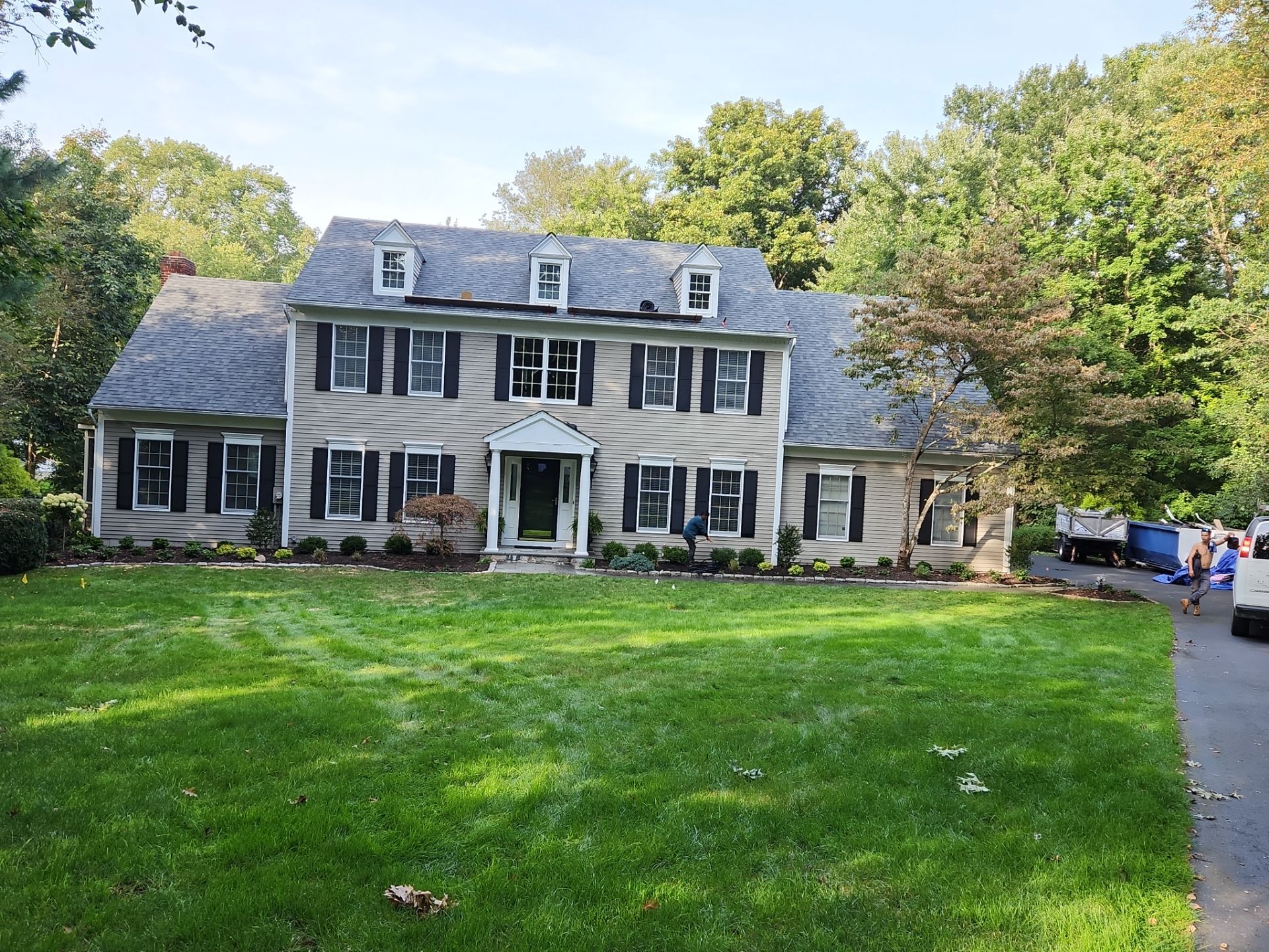 Residential Roofing Installation using Owens Corning TruDefinition Duration - Estate Gray by A Plus Exterior