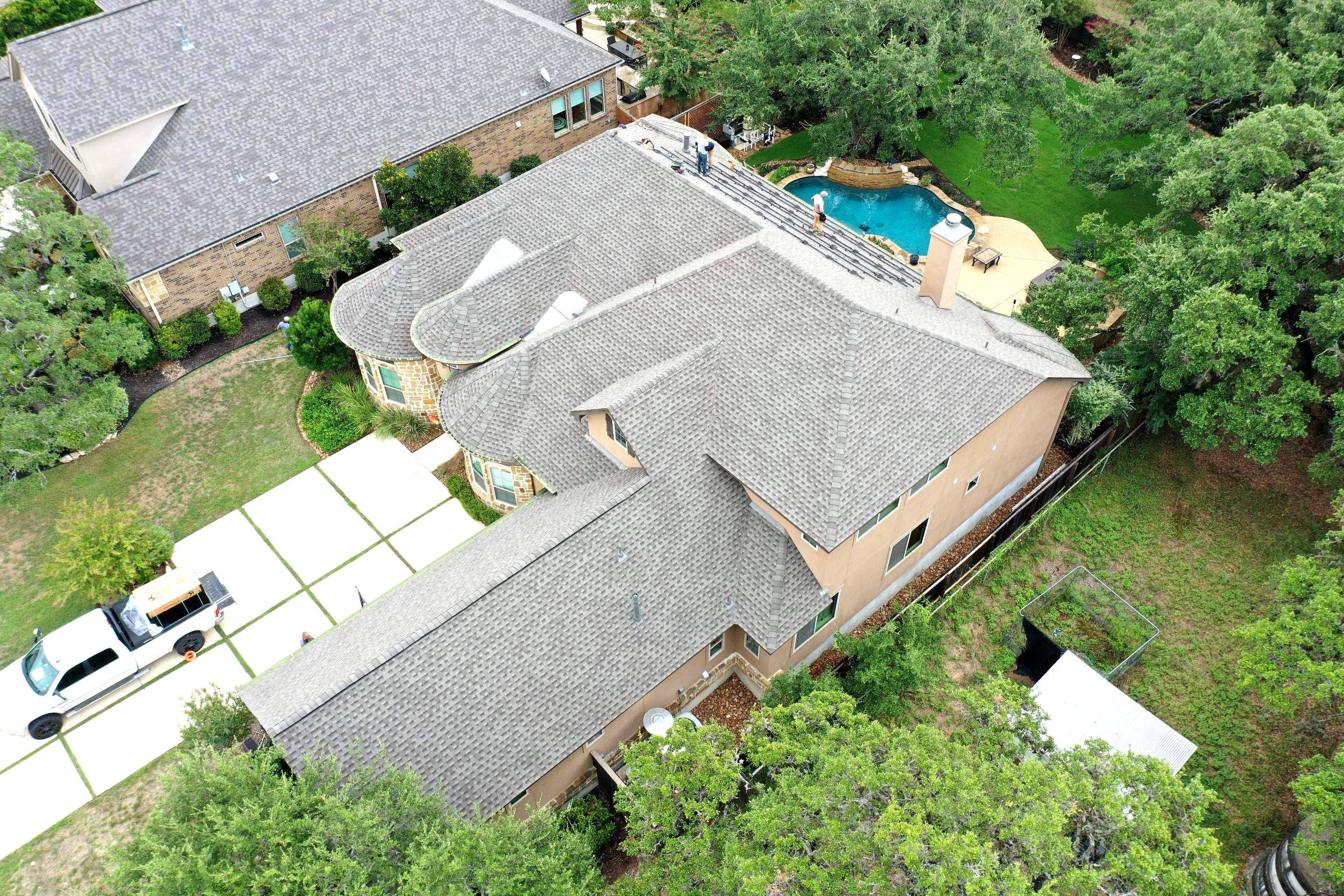 Residential Roof Replacement using GAF Timberline HDZ Architectual Shingles by Premier Roofing and Contracting