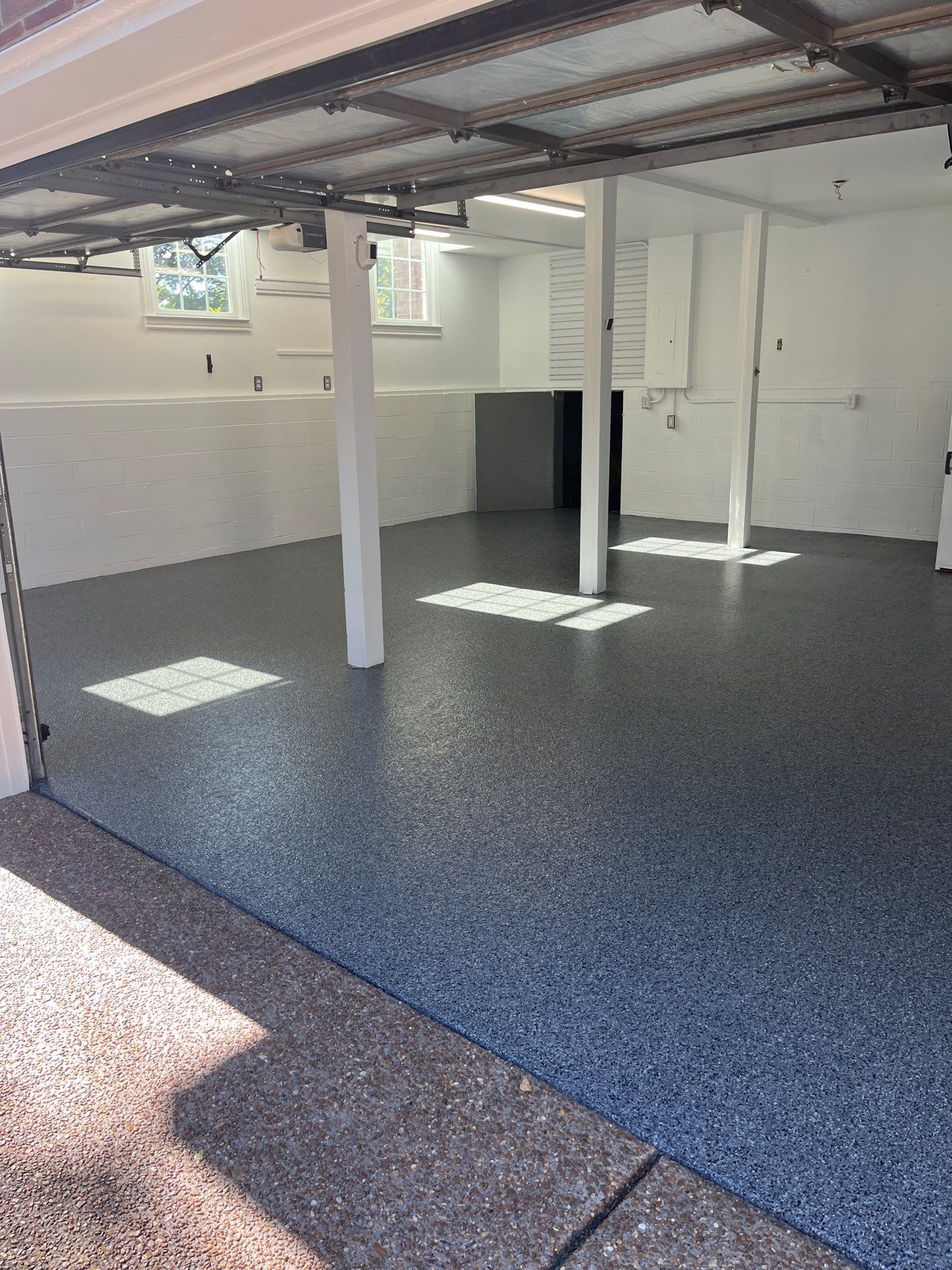 Garage Floor Coating using Nightfall by My Garage Floor Guys