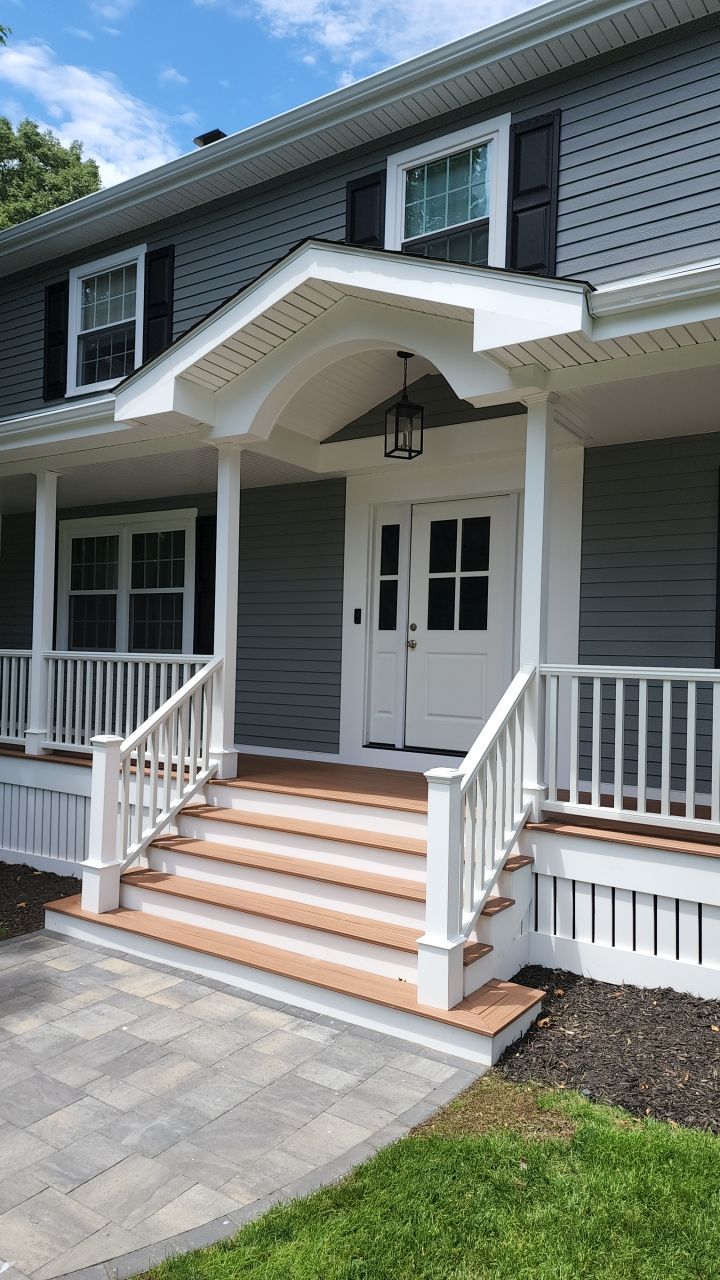 Siding Installation using James Hardie by UBrothers Construction