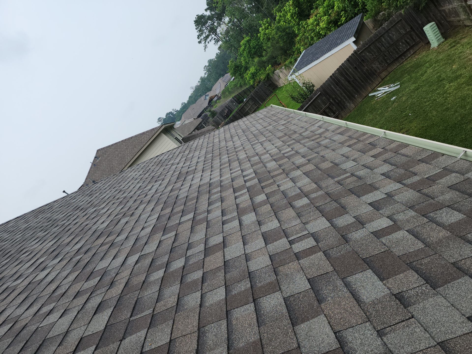 Residential Roofing Installation using Owen's Corning Duration (Lifetime) Shingles by Roof Repair Company