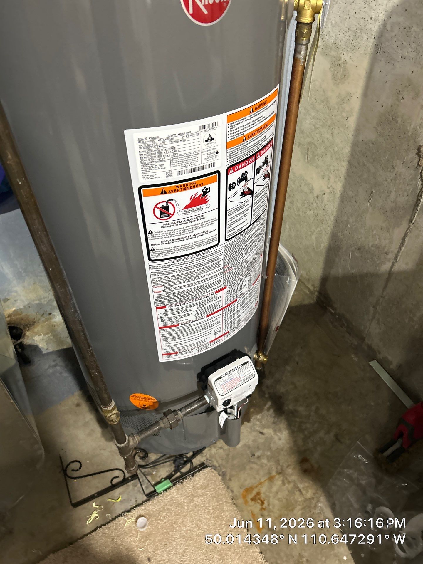 Water Heater Replacement and Plumbing Valve Upgrades in Medicine Hat by Septic Medic Inc.