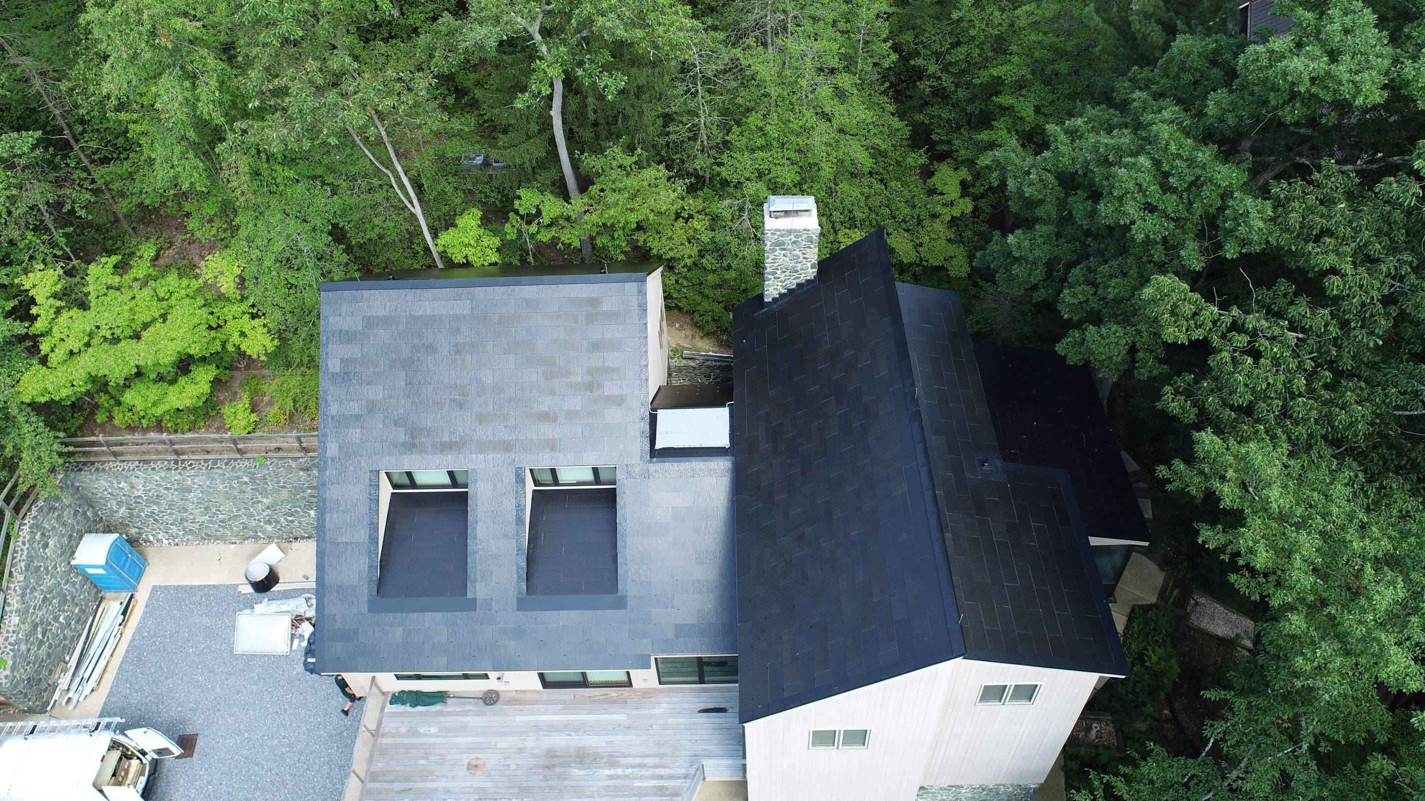 Tesla Solar Roof install Severn River by American Home Contractors