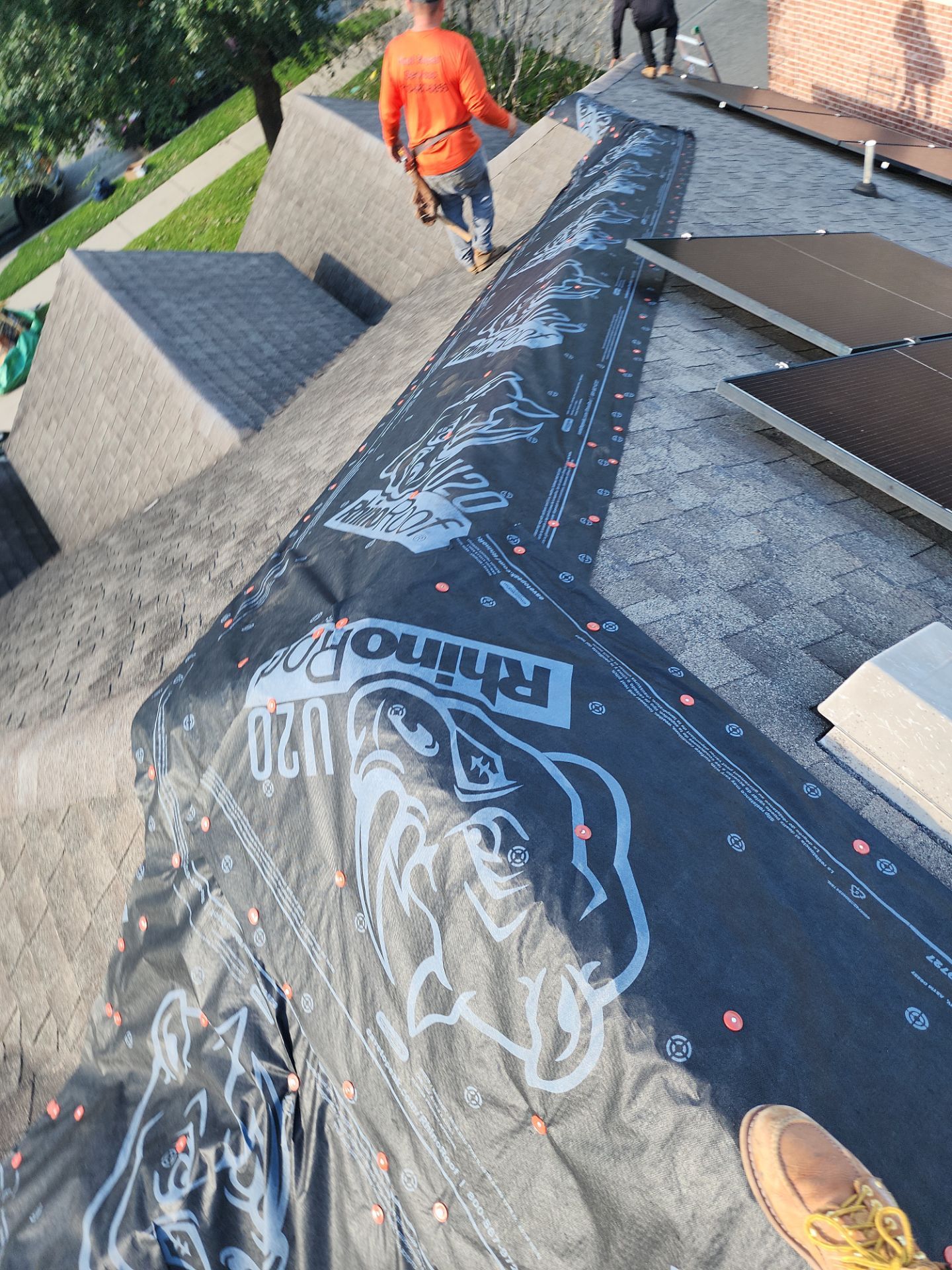 Residential Roofing Repair using Owen's Corning Duration (Lifetime) Shingles by Roof Repair Services LLC