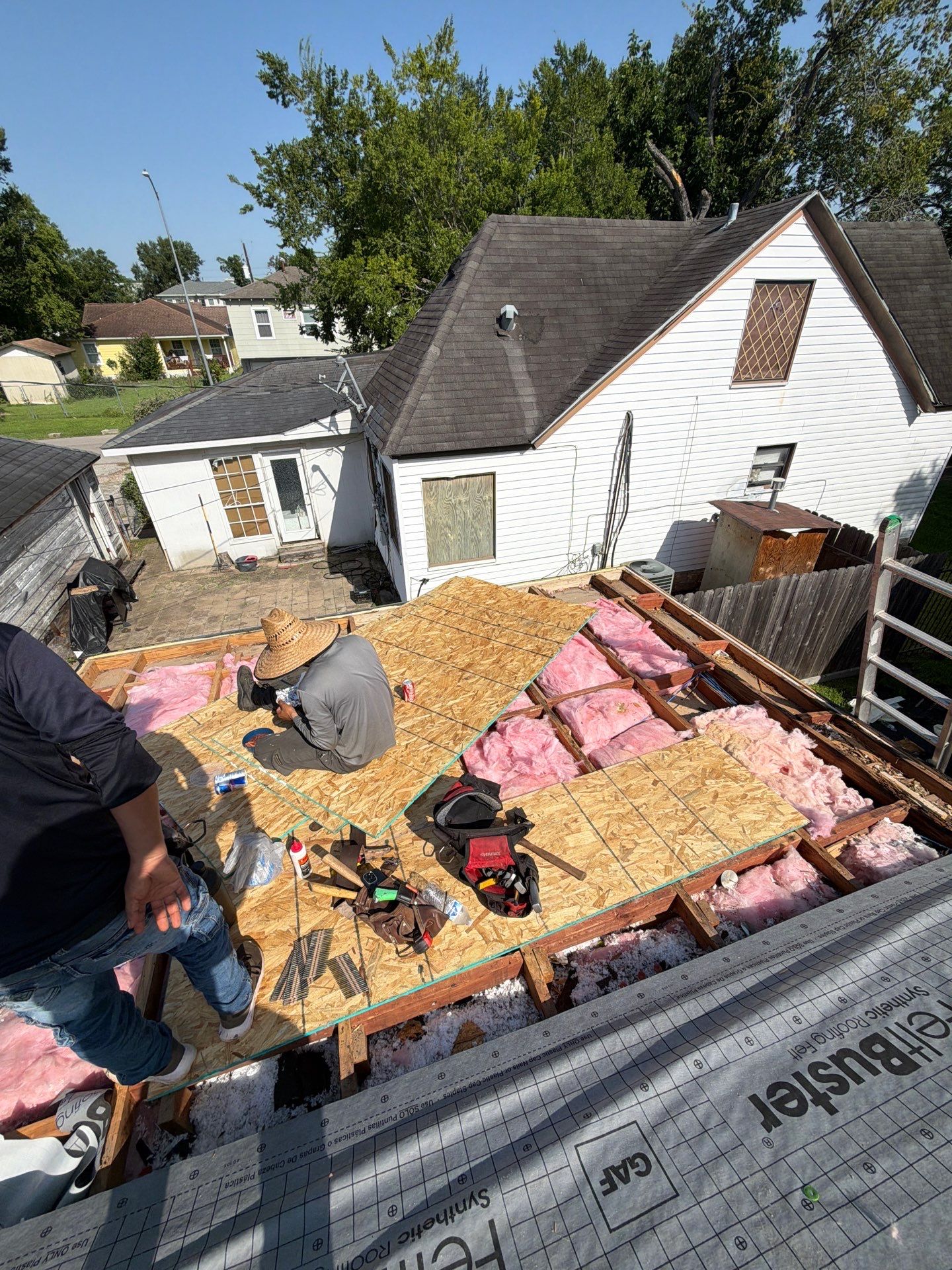 Roof Replacement in Lawndale / Wayside, Houston TX by Roof Repair Company