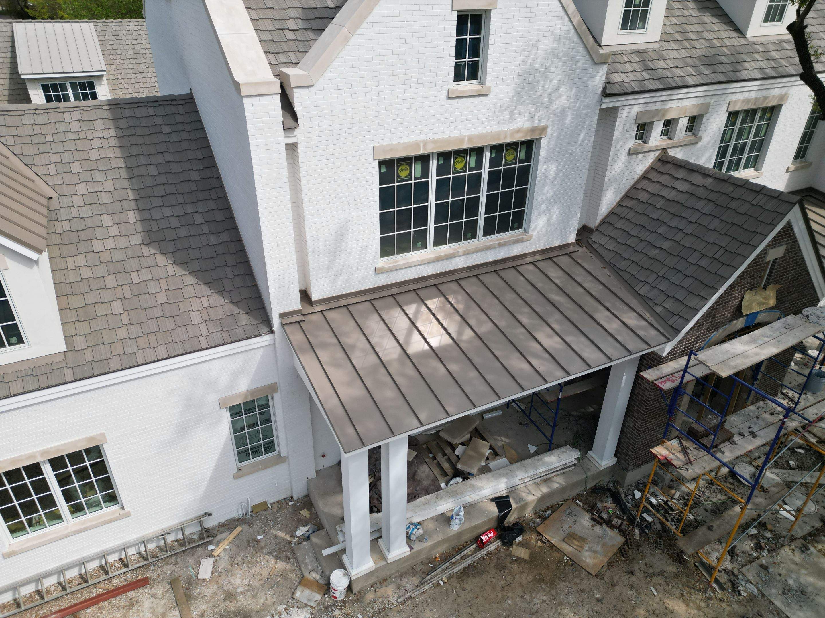 Residential Roofing Installation using DaVinci Multi Width Shake by Harvey Roofing & Construction