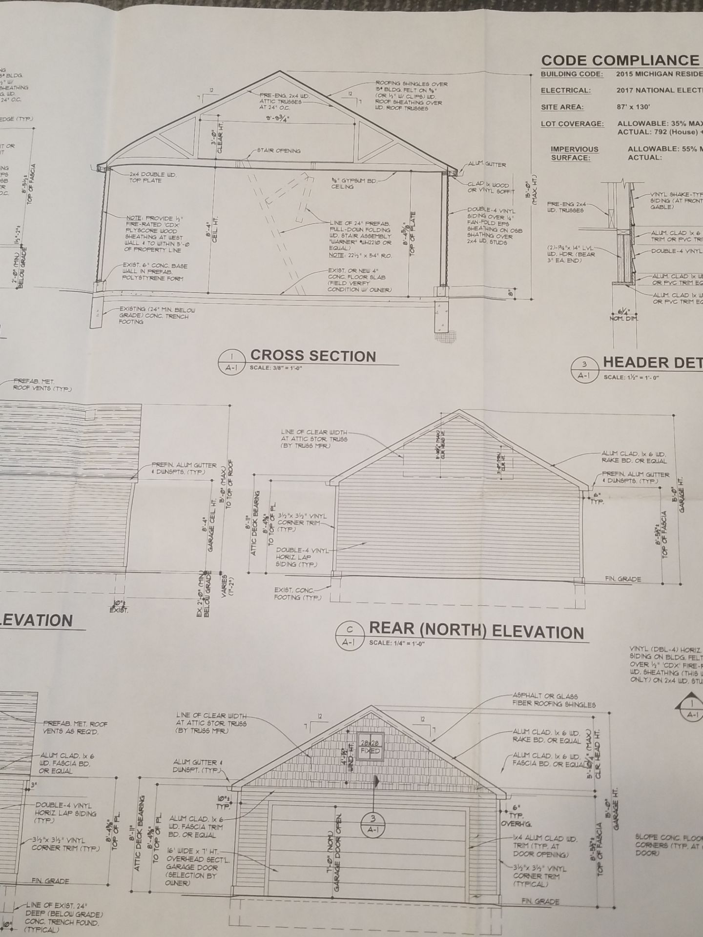 New Garage Build  by Northwest Construction 