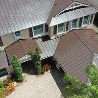 24ga 1" Nail-Strip Mansard Brown  by Total Roofing System The Metal Roof Experts