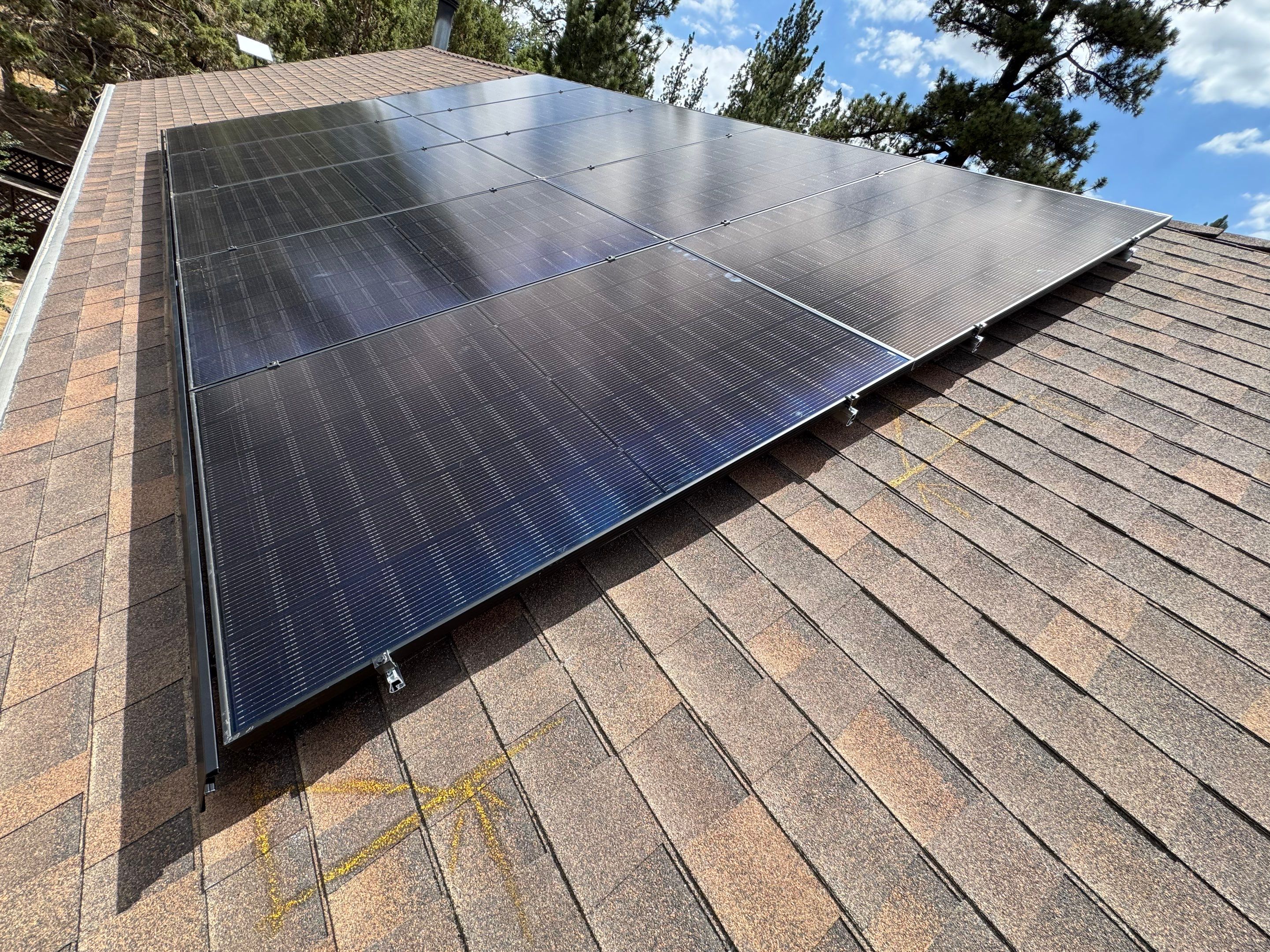 Big Bear Solar Power Installation with Tesla Powerwall by VIBE SOLAR