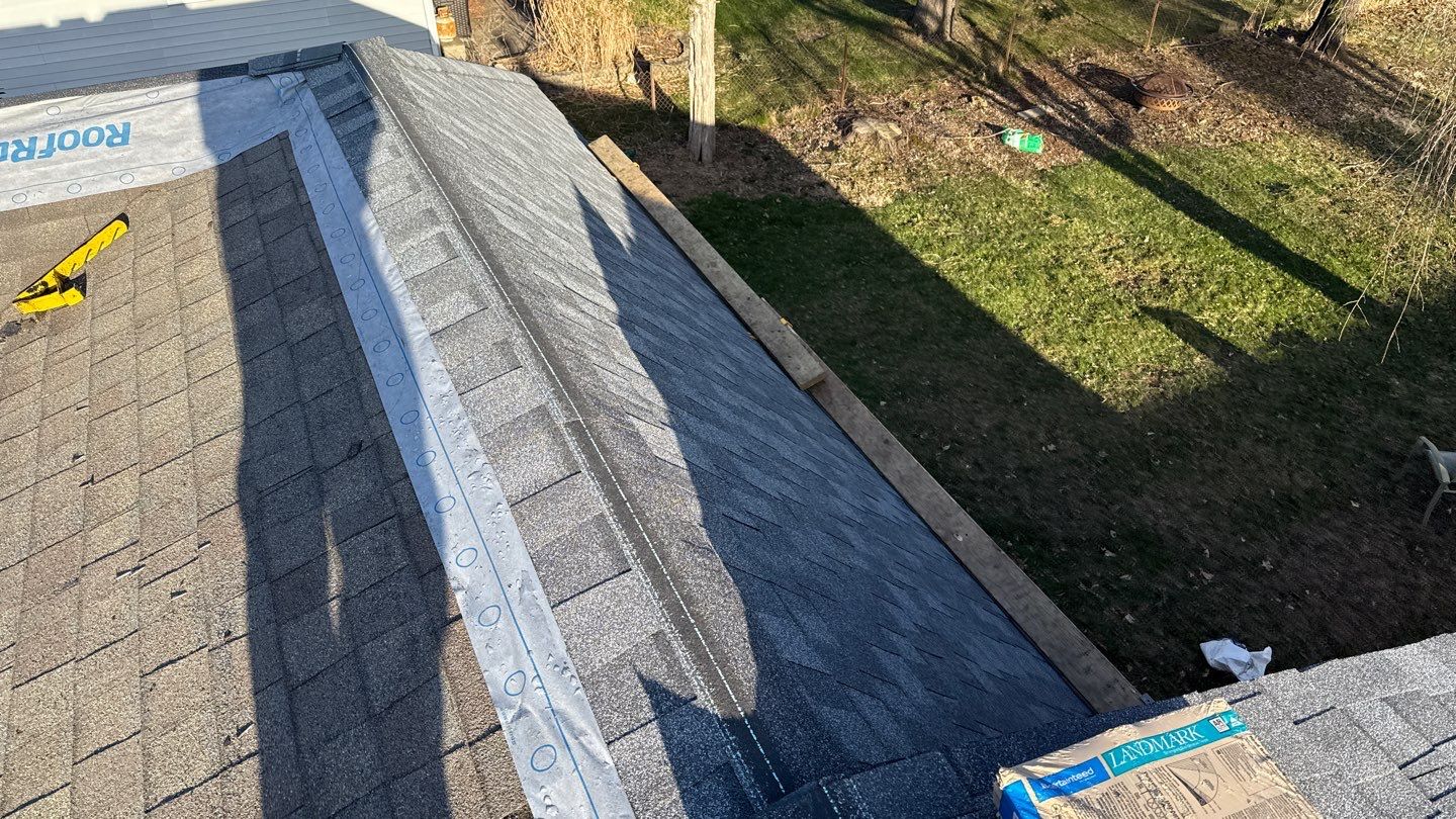 Roof Replacement using CertainTeed Landmark Pewter by 180 Contractors