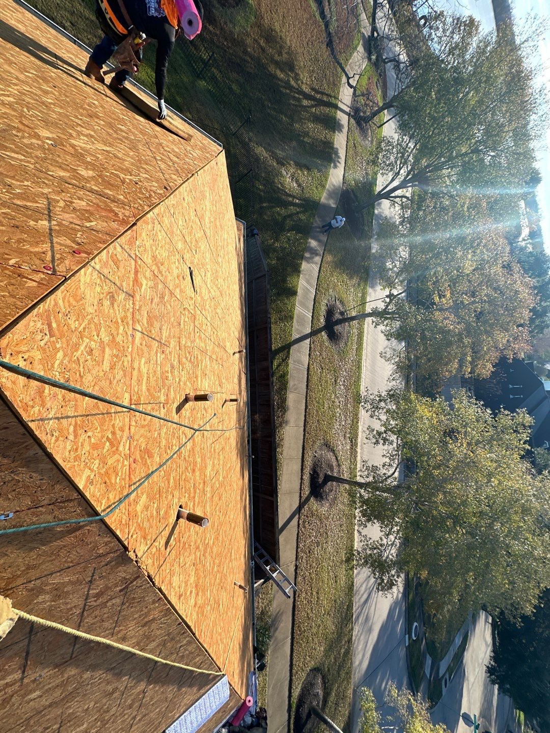Residential Roofing Installation using Owen's Corning Duration (Lifetime) Shingles by Roof Repair Company