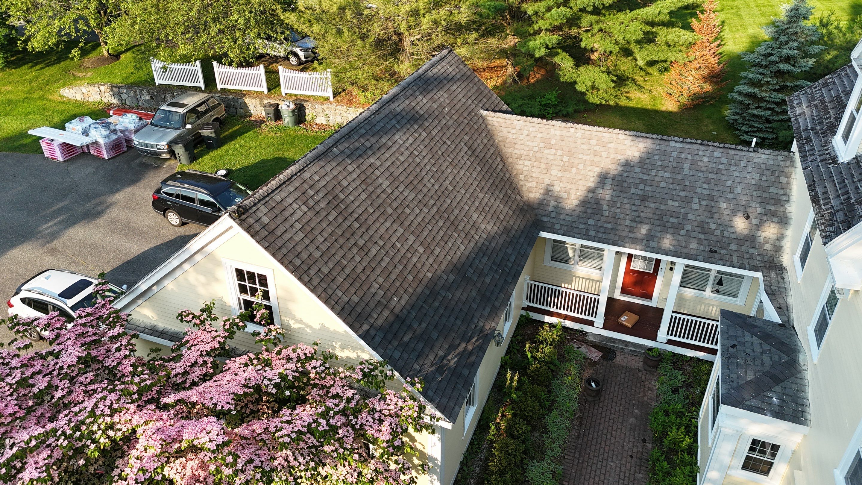 Full Roof Replacement & EPDM Restoration – North Andover, MA by Mighty Dog Roofing of Greater Middlesex County