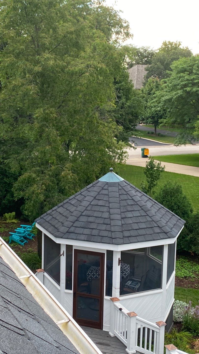 Asphalt Roof Installation  by Custom Installations