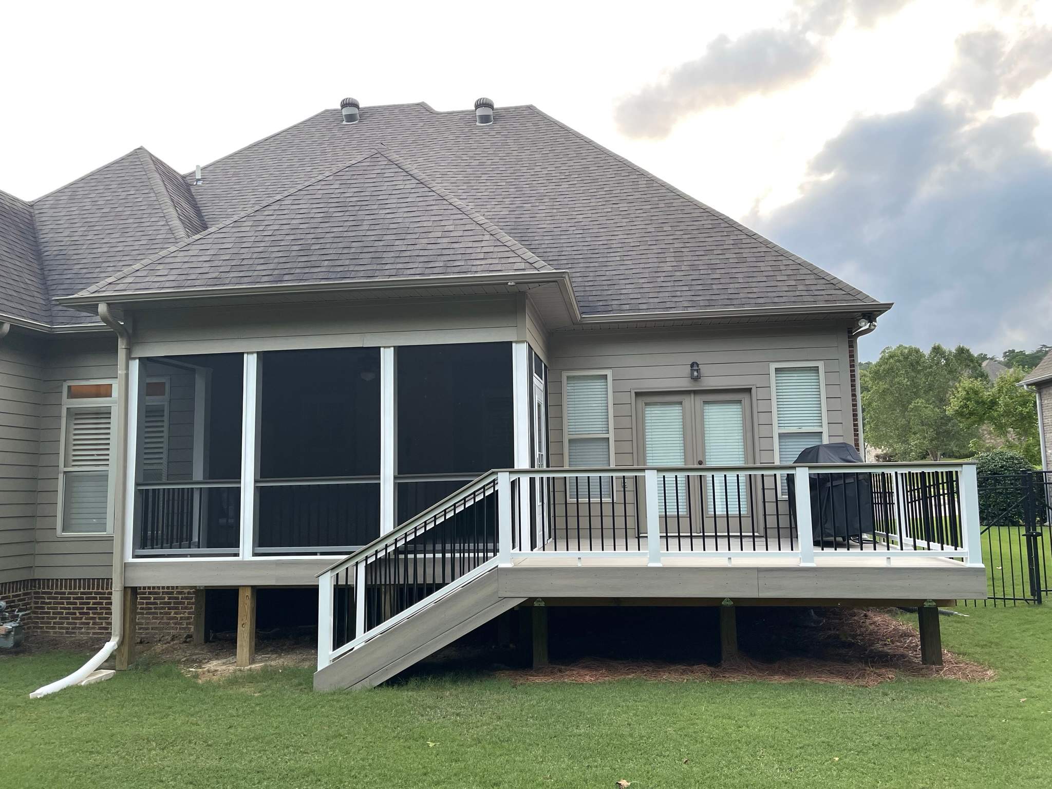 Tiffany Estates - Composite Deck Installation  by Pillar and Pine