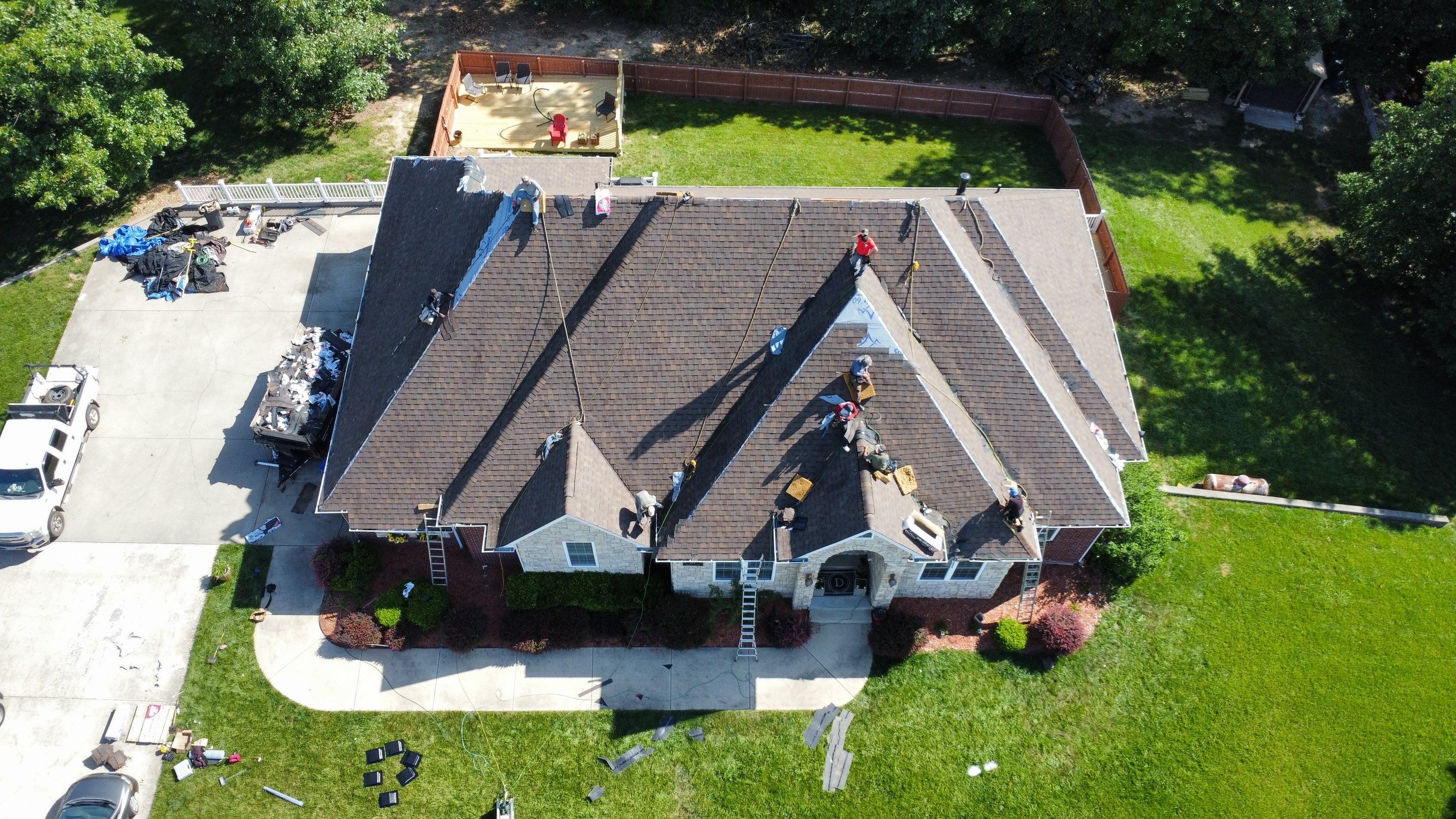 Residential Roofing Install - Atlas Pinnacle Pristine W/ Scotchguard - Color Heatherblend  by Titan Commercial & Residential Roofing 