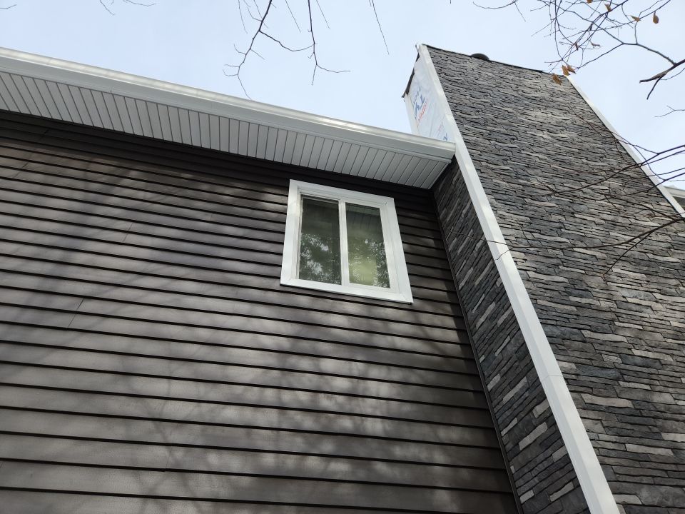 CertainTeed Monogram D5 Slate + Owens Corning Duration Colonial Slate by 180 Contractors