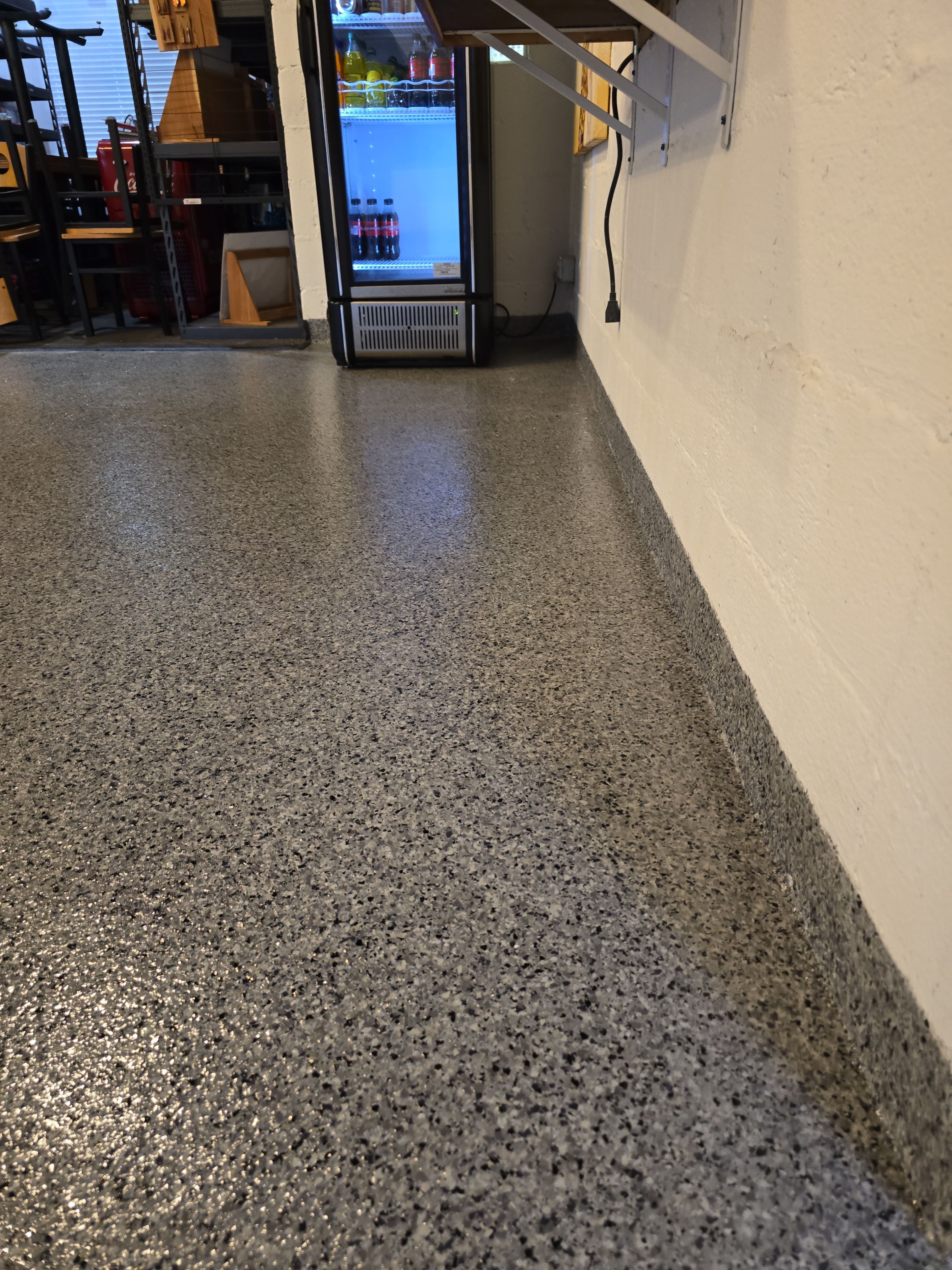 Check it out! Steelwheel Corner gets a new floor! by Elite Floor Solutions