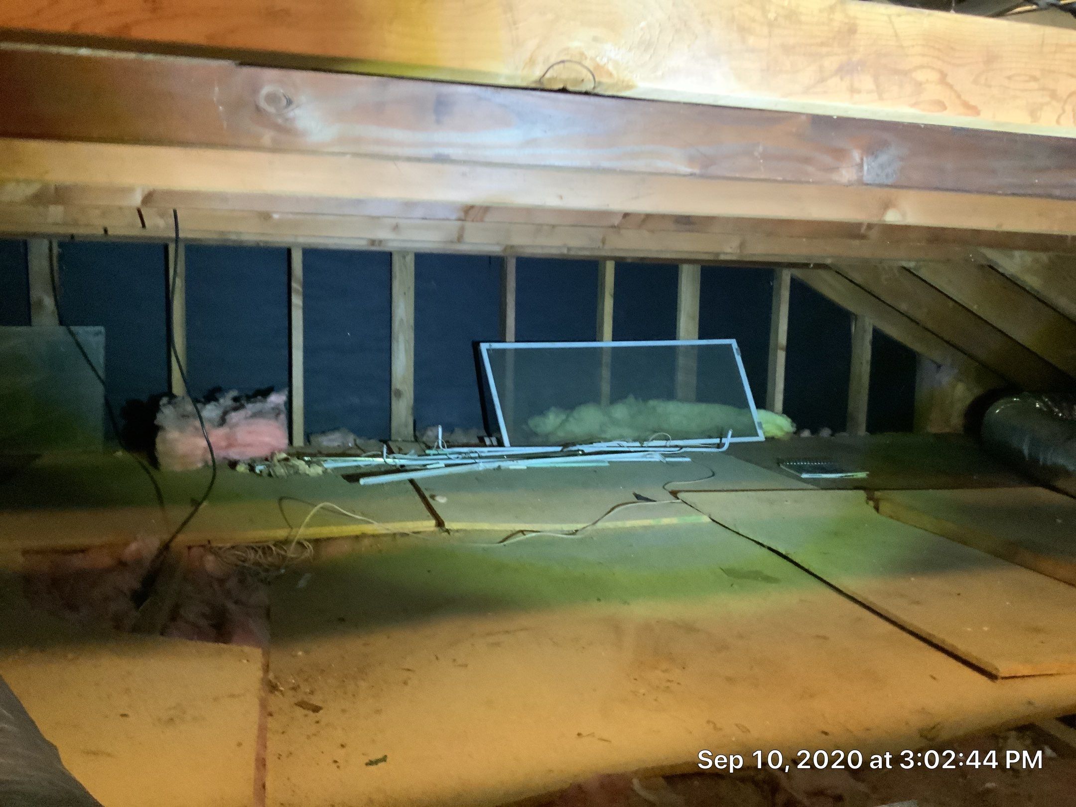 Attic Mold Remediation Job in Vernon Township, NJ by Pure Service Pro, LLC 