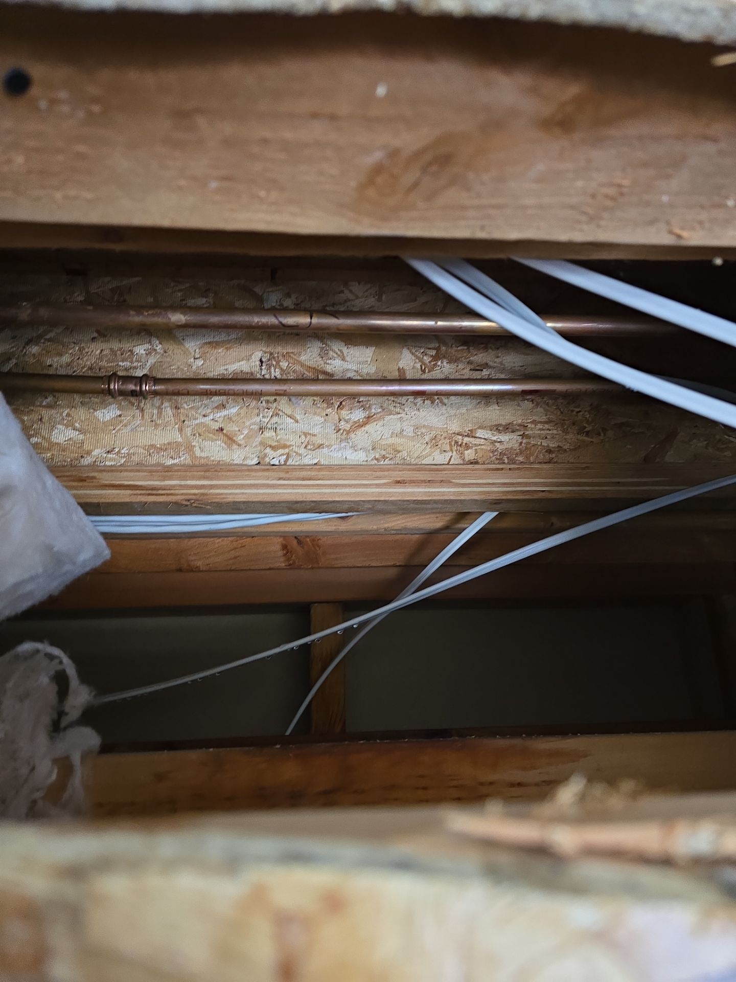 Fixing Pipe Leak in Ceiling by Us Plumbing