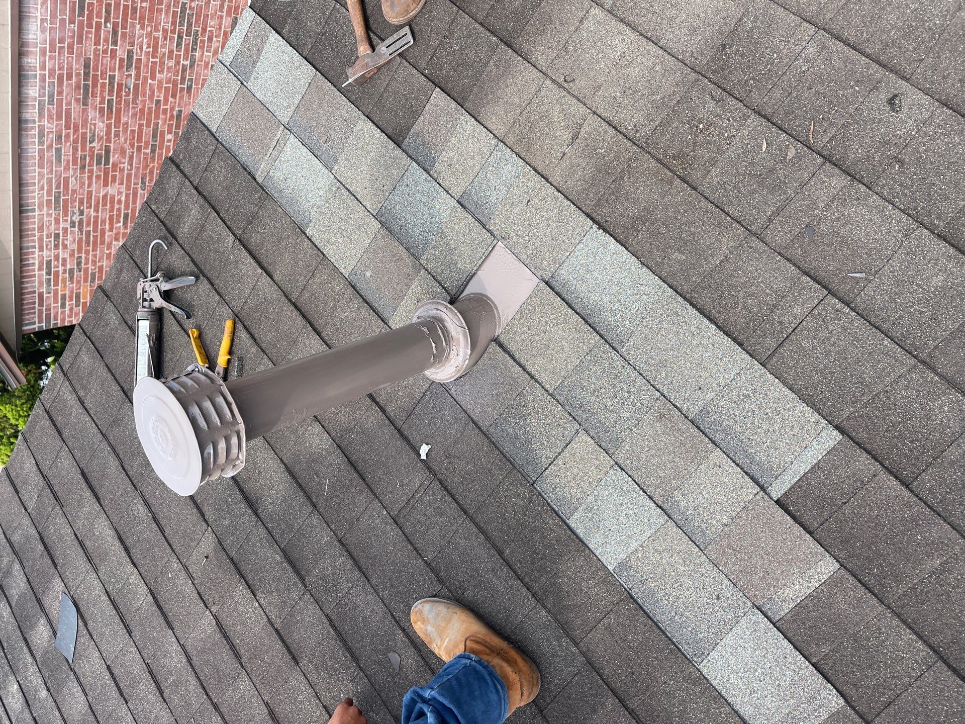 Hail Damage using Owen's Corning Duration (Lifetime) Shingles by Roof Repair Services LLC