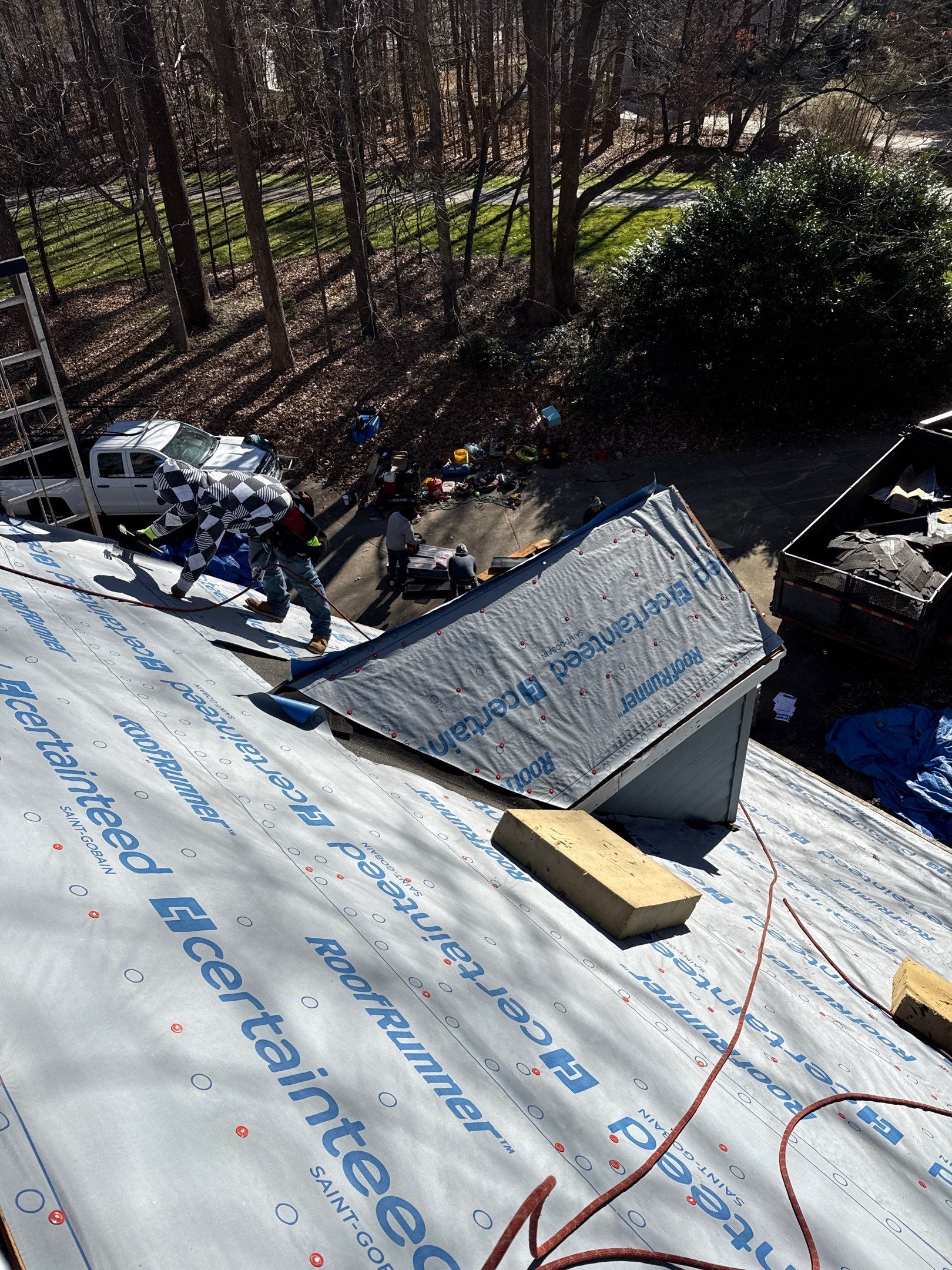 Project in Raleigh - Certainteed Landmark Pro Pewter  by Pro Performance Roofing