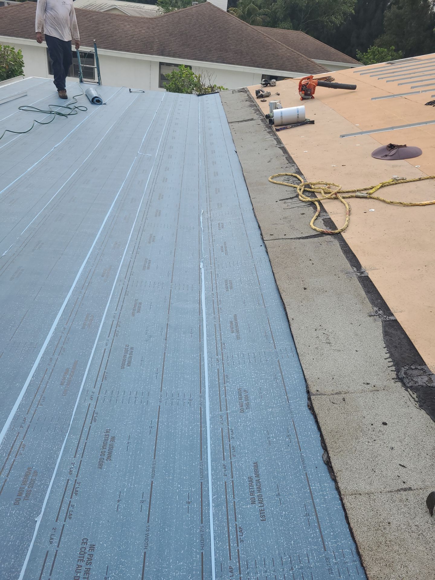Flat Roof Replacement and Fascia Repair in Margate by Aastro Roofing