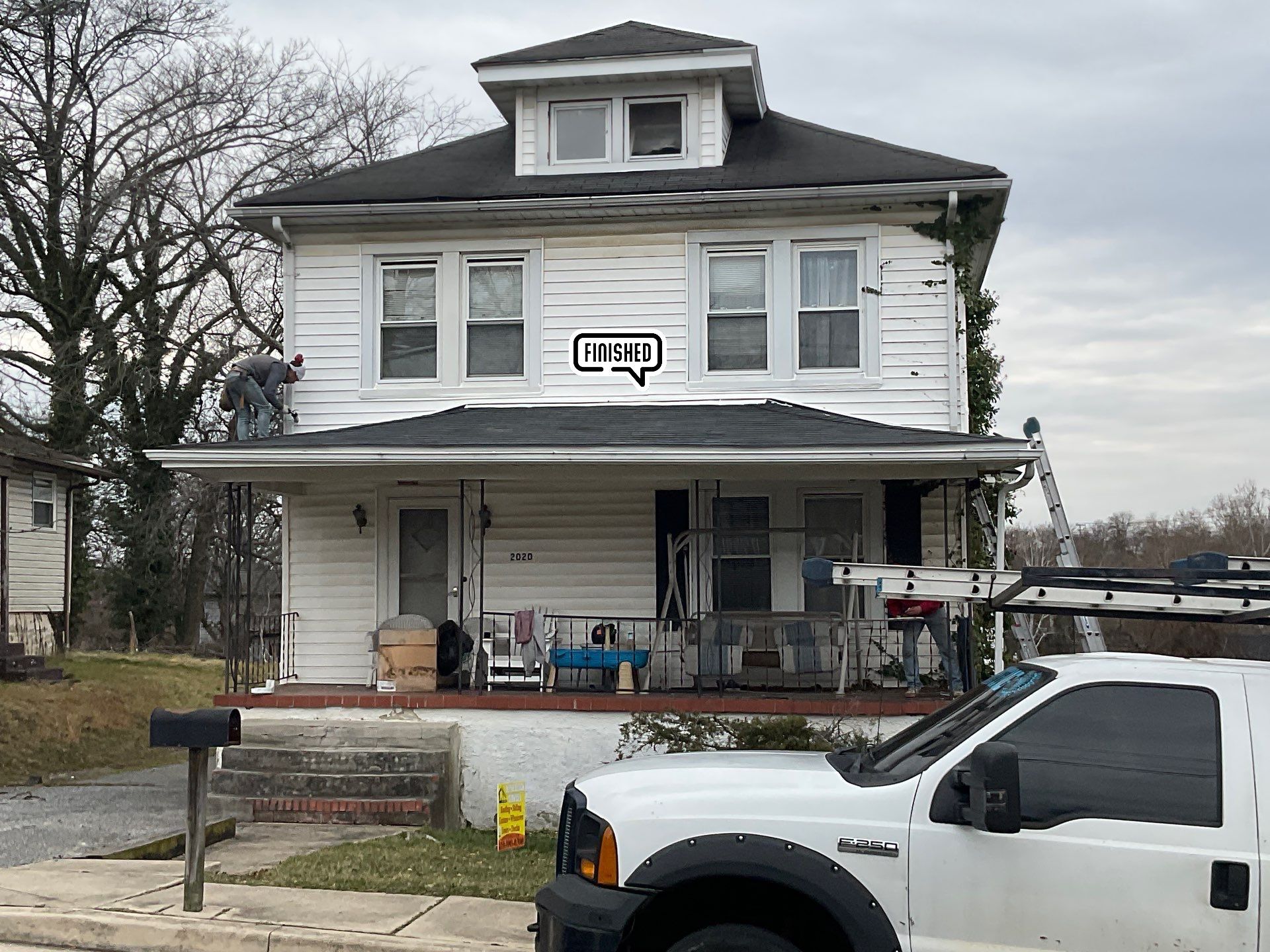 Porch Exterior Renovation by Alpha Design Services