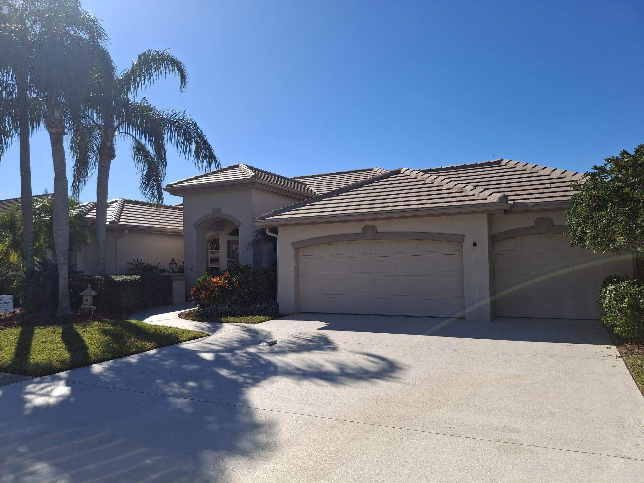 Residential Tile Roof Replacement in the Suntree Neighborhood of Melbourne by Florida Roofing and Renovations Inc.