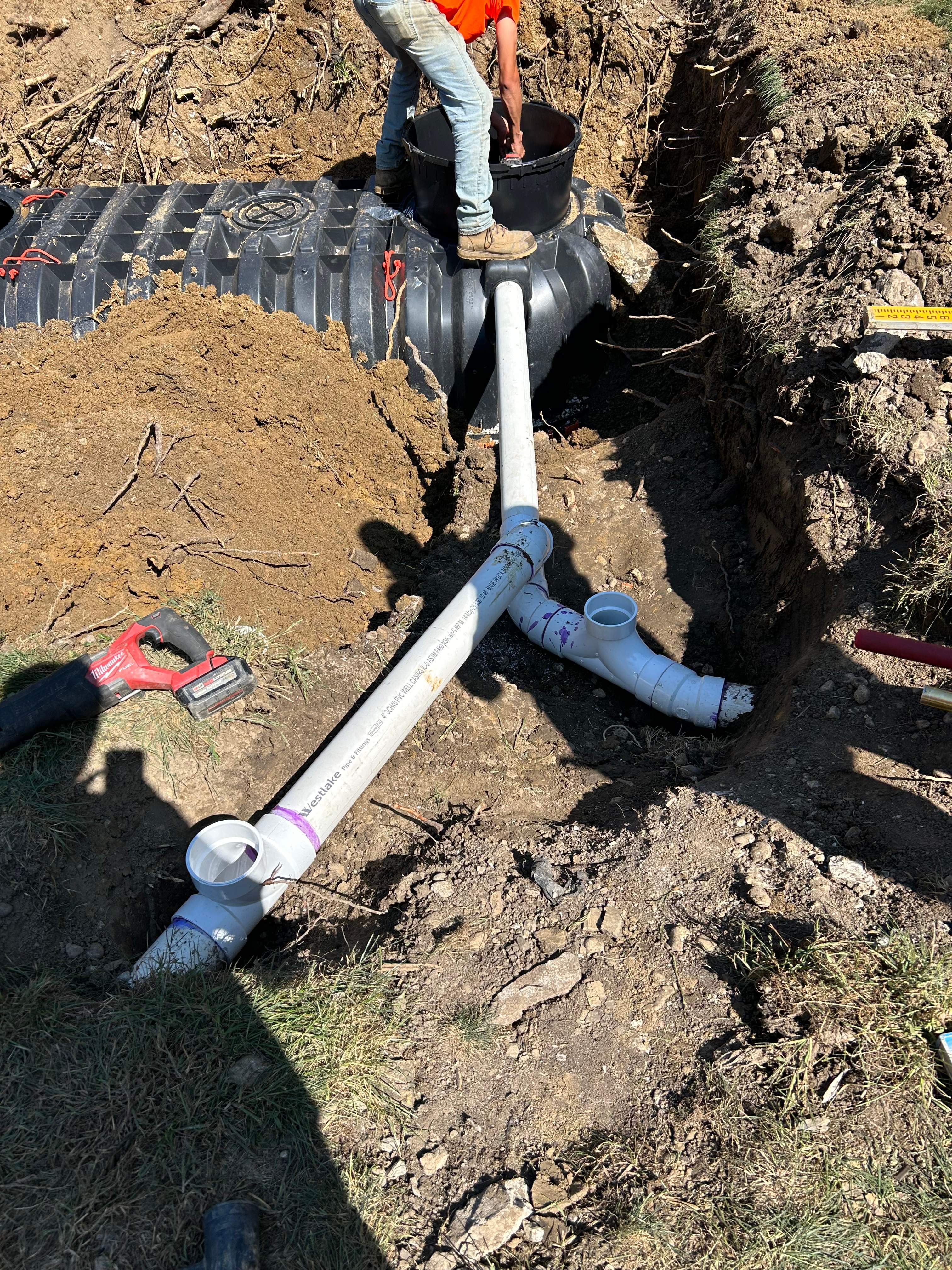 IM 1250 Plastic Septic Tank Replacement by Allied Water Services