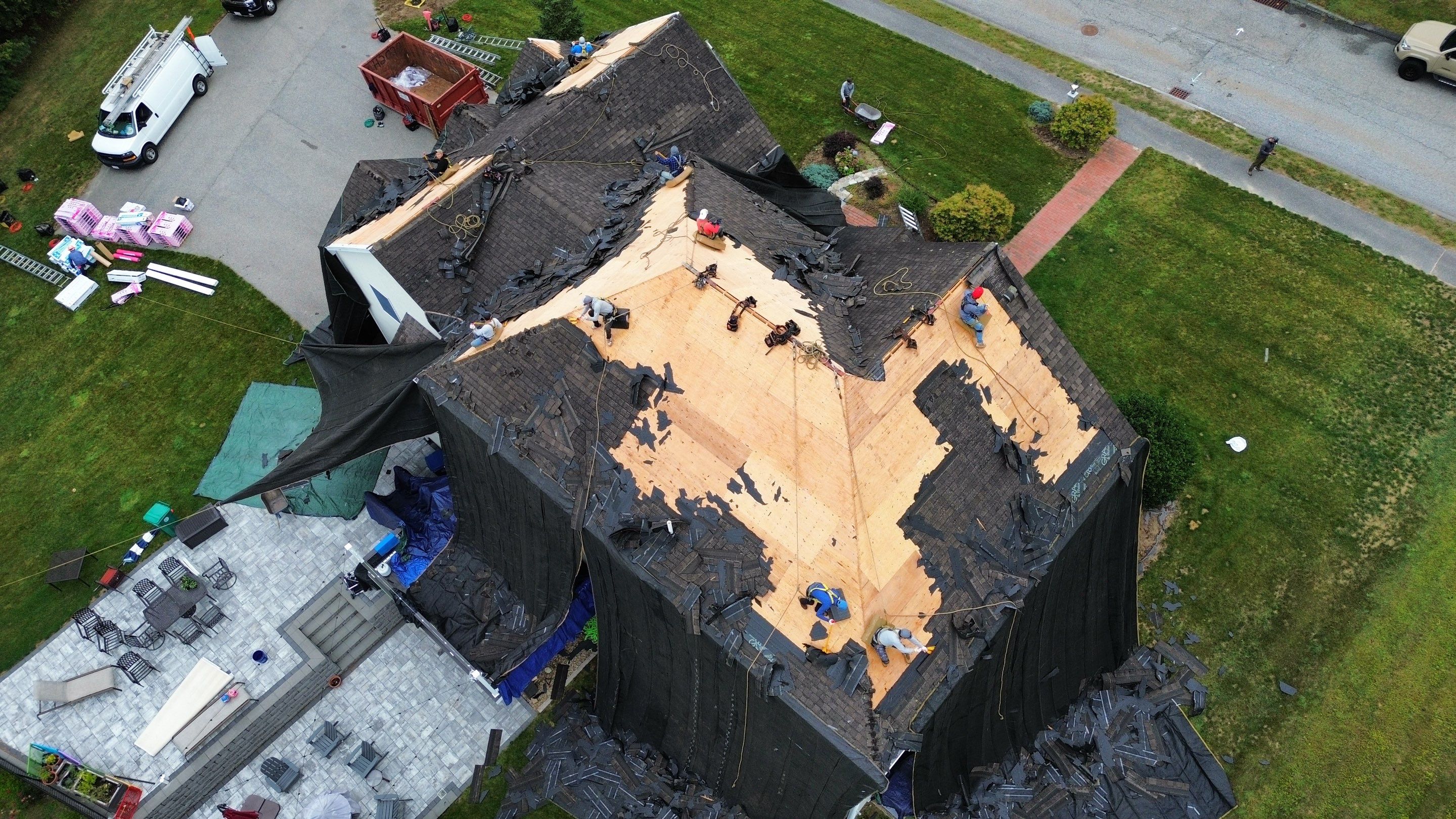 Complete Roof Replacement with Owens Corning TruDefinition Shingles by Mighty Dog Roofing of Greater Middlesex County