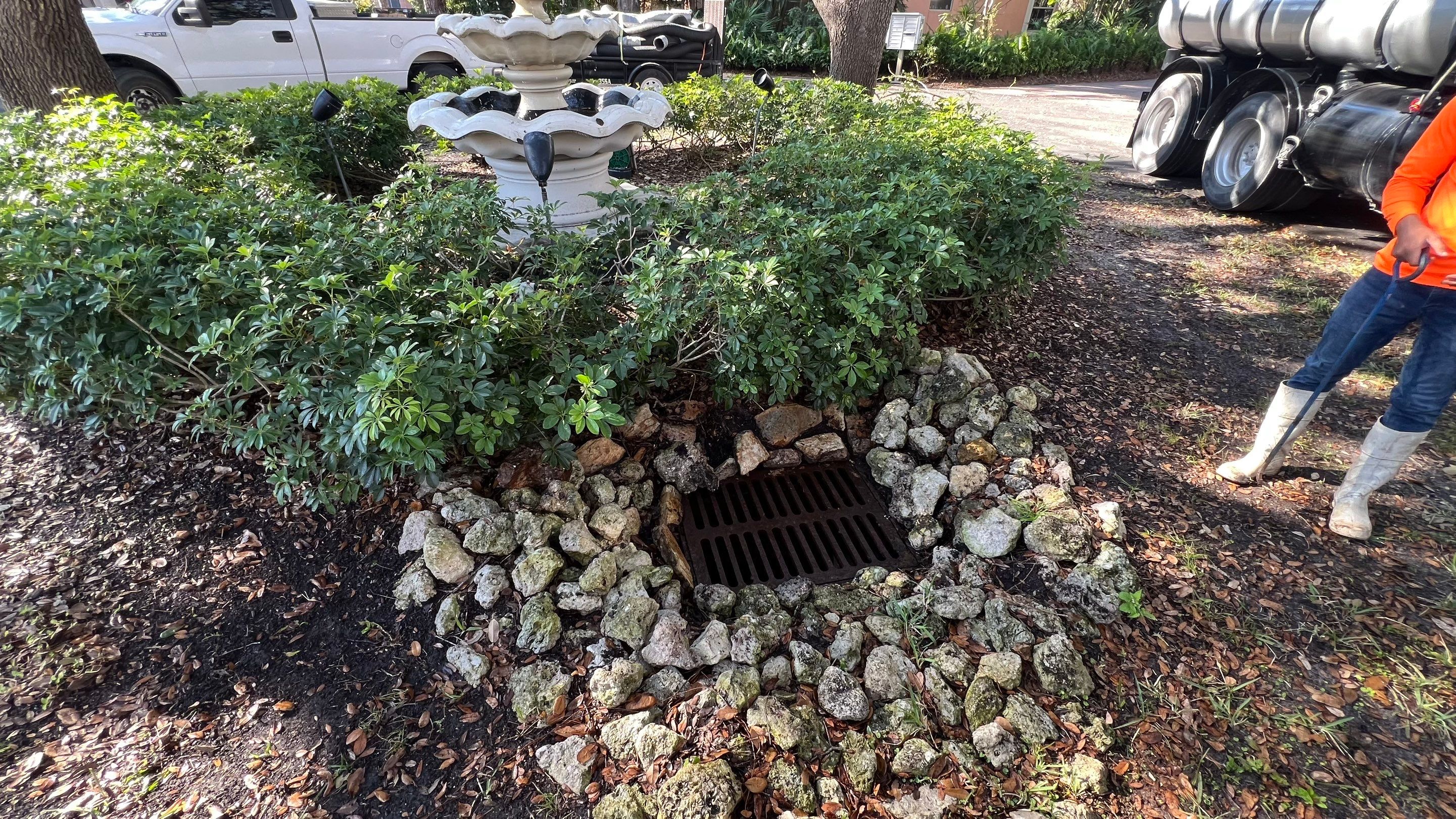 Neighborhood Catch Basin Cleaning by APS Power & Water