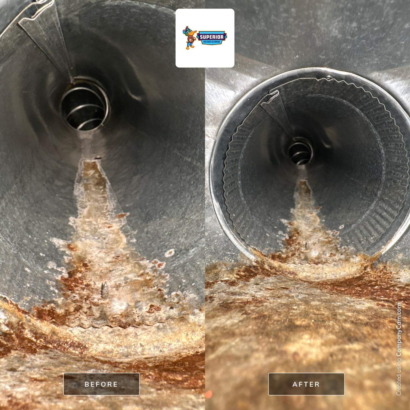 Air Duct Cleaning With a Vacuum Truck in Beaver Falls, PA by Superior Air Duct Cleaning