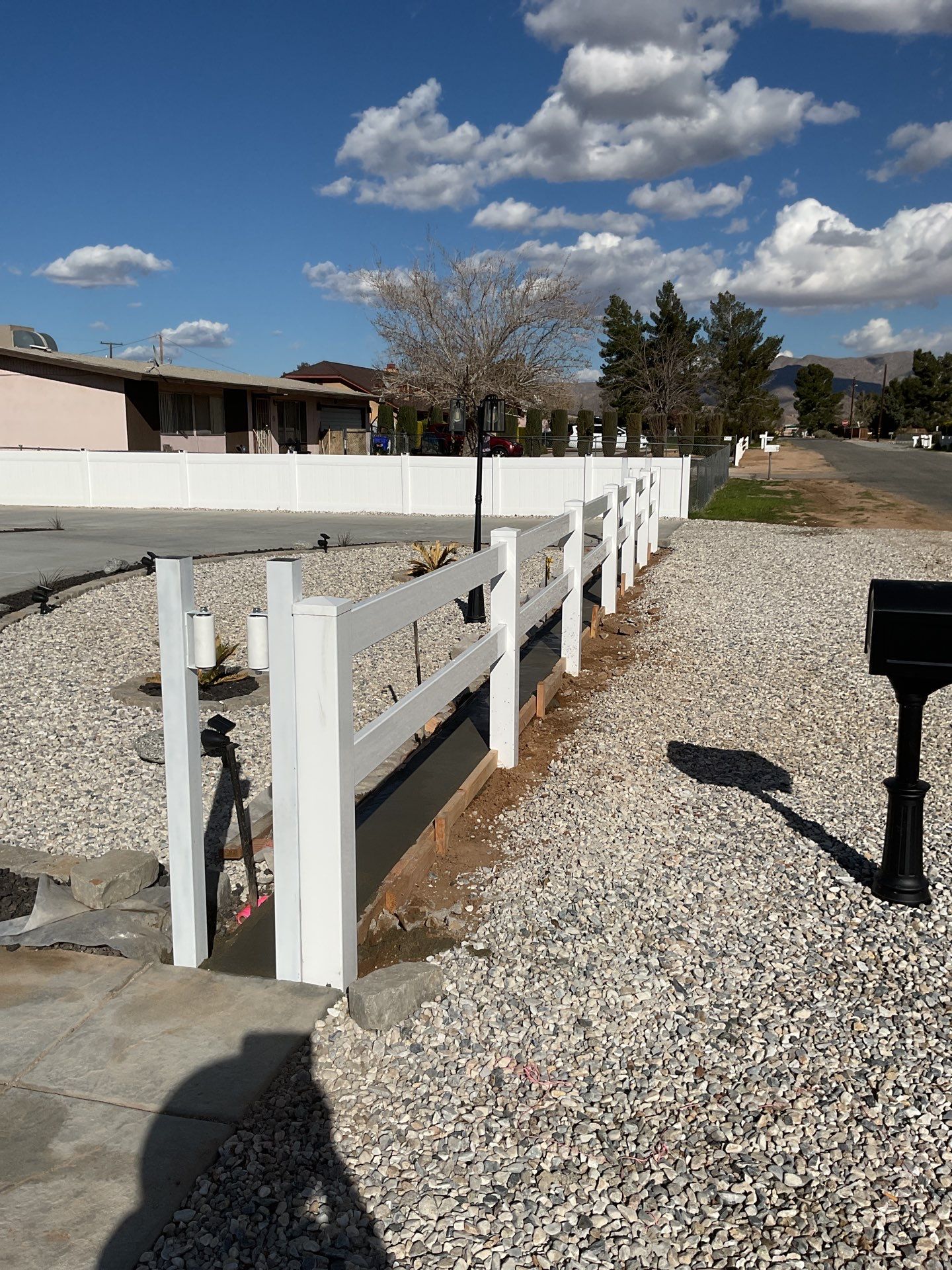 Wrought Iron Frame Ranch Style Sliding Gates by Fence Guys Inc.