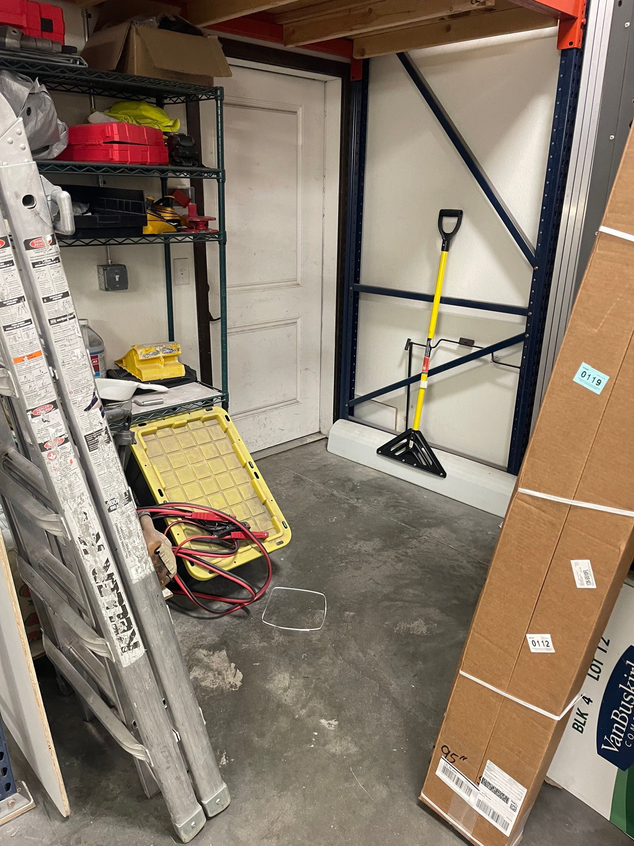 Commercial Grey Speckled Epoxy Floor Coating for Industrial Workshop by Select Painting, Coatings & Garage Cabinets