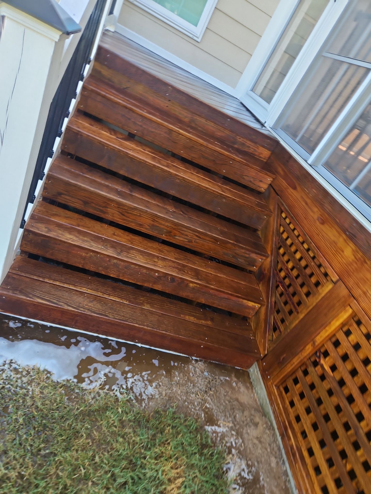 Wood Deck and Siding using Wood Sealant by DuraSeal