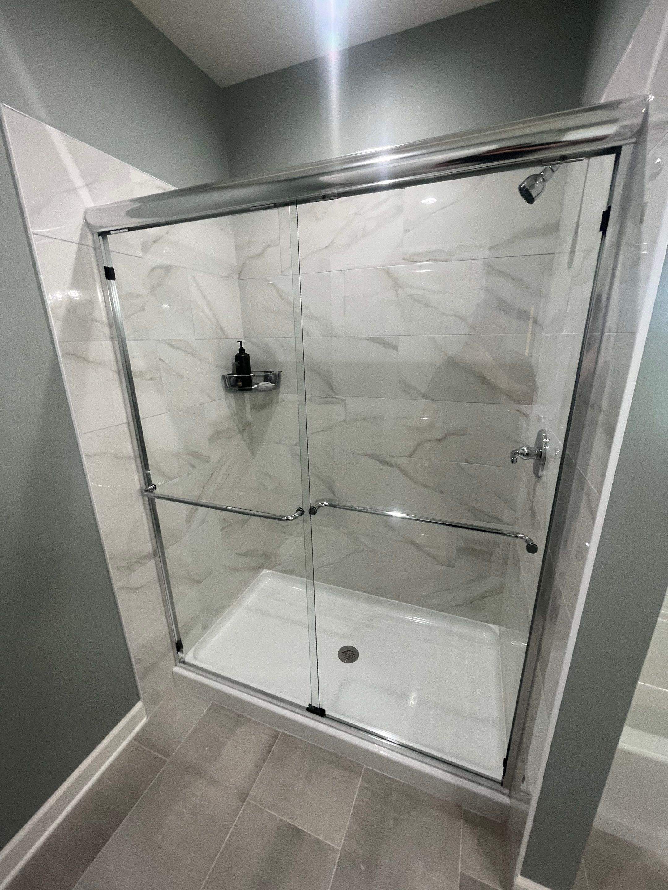 Shower Pictures by Custom Glass Service