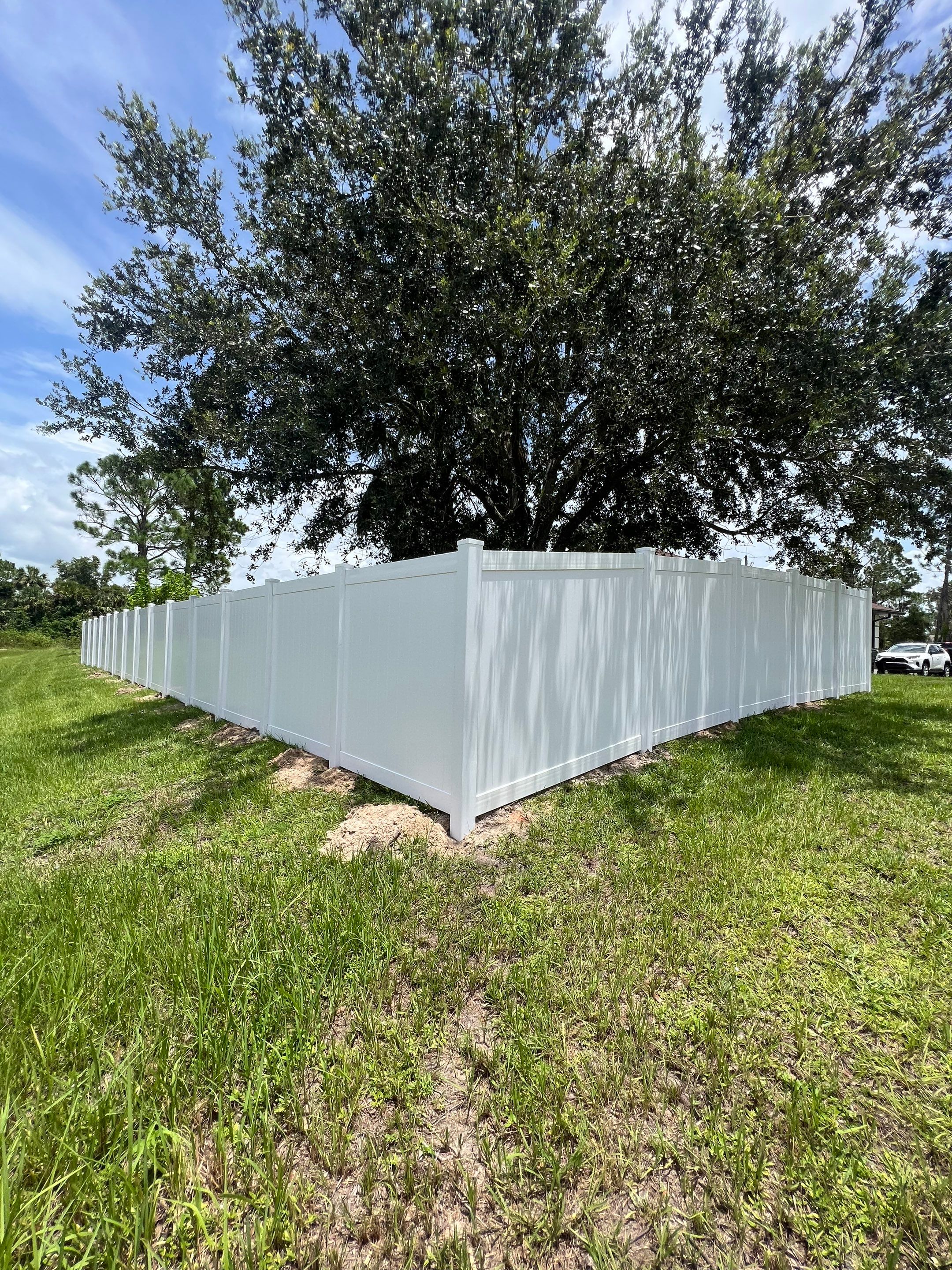 Vinyl Fence Installation using Vinyl Privacy Fence  by Asap fence and gates, LLC